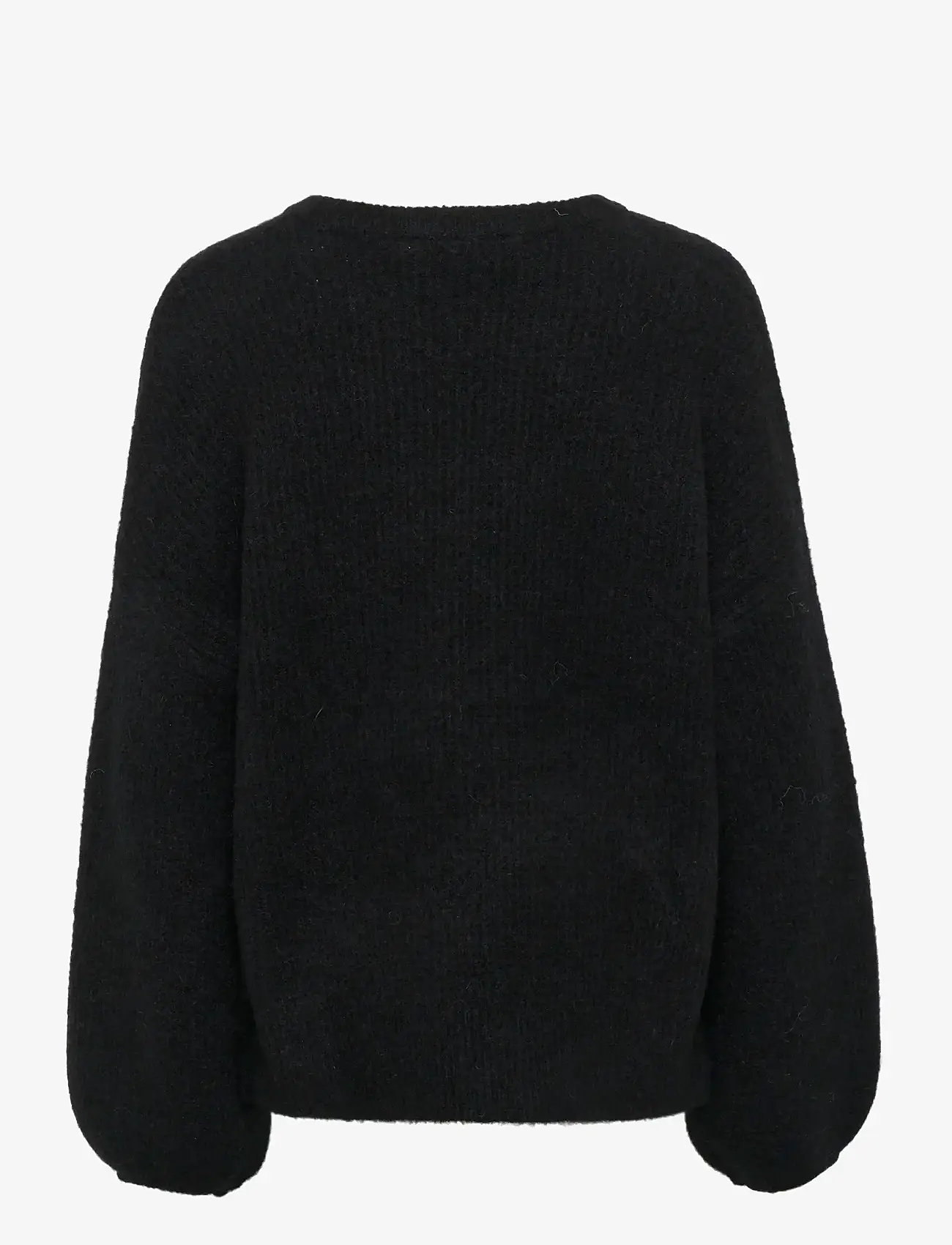 Gestuz - GZalpha slit pullover NOOS - autumn clothing - black - 1