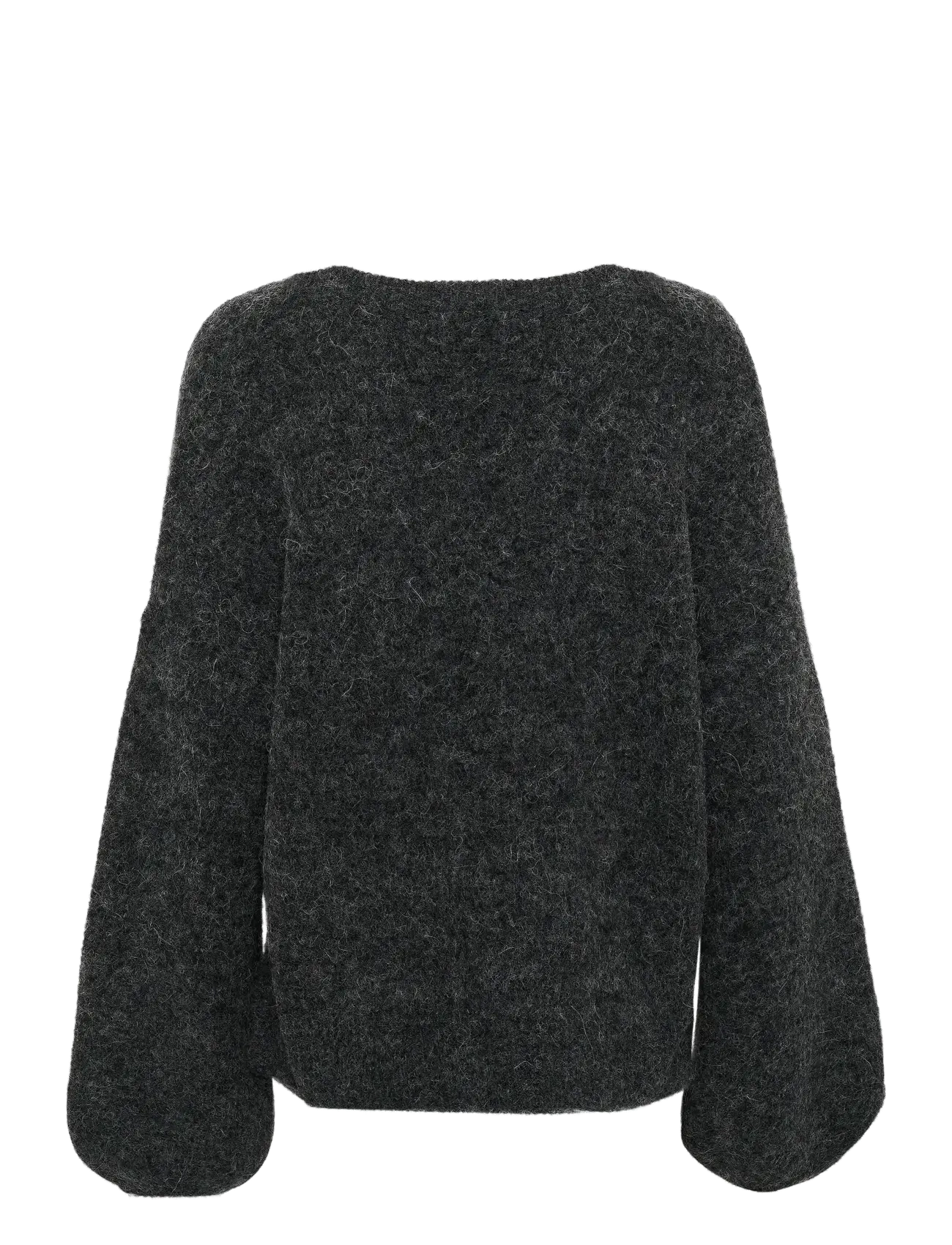 Gestuz - GZalpha slit pullover NOOS - džemprid - charcoal melange - 2