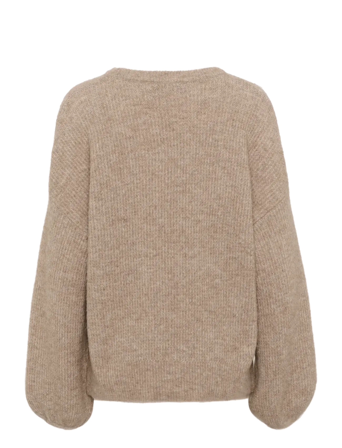 Gestuz - GZalpha slit pullover NOOS - pullover - warm sand melange - 2