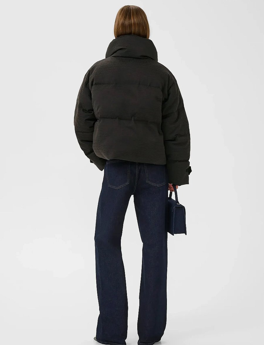 Gestuz - GZnansi short puffer - winterjacken - black - 4