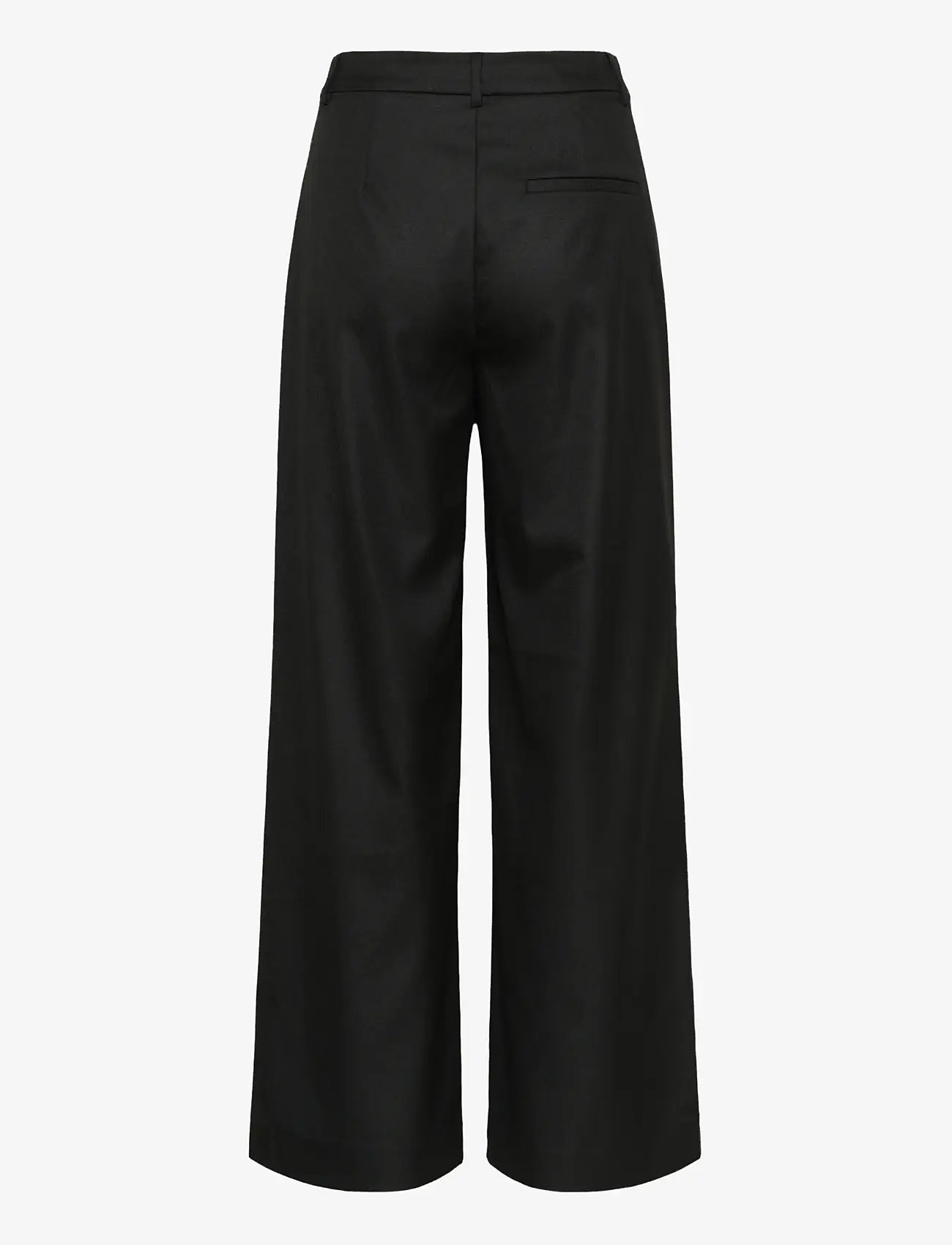 Gestuz - GZpaula MW wide pants NOOS - tailored trousers - black - 2