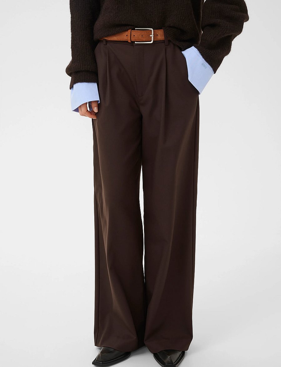 Gestuz - GZpaula MW wide pants NOOS - anzugshosen - molÉ - 0