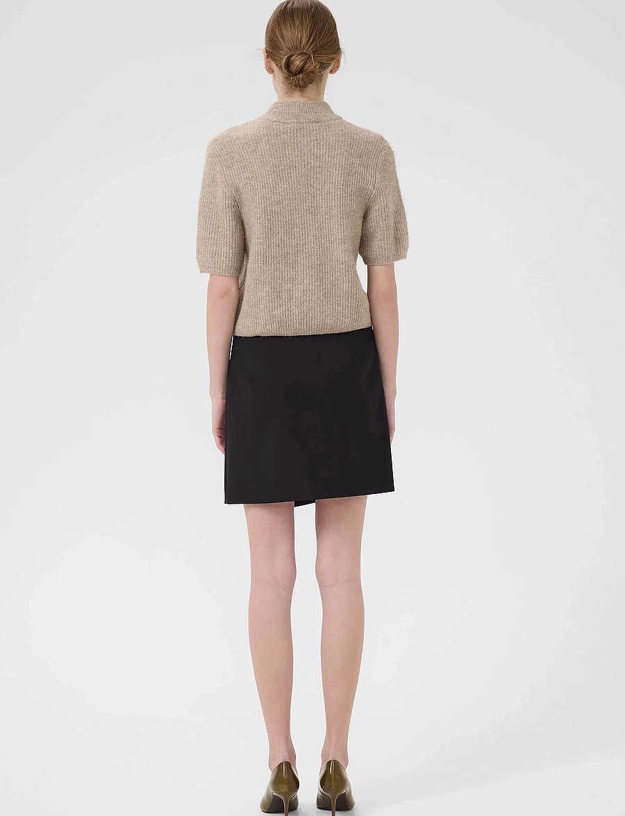 Gestuz - GZpaula MW wrap skirt NOOS - wrap skirts - black - 4
