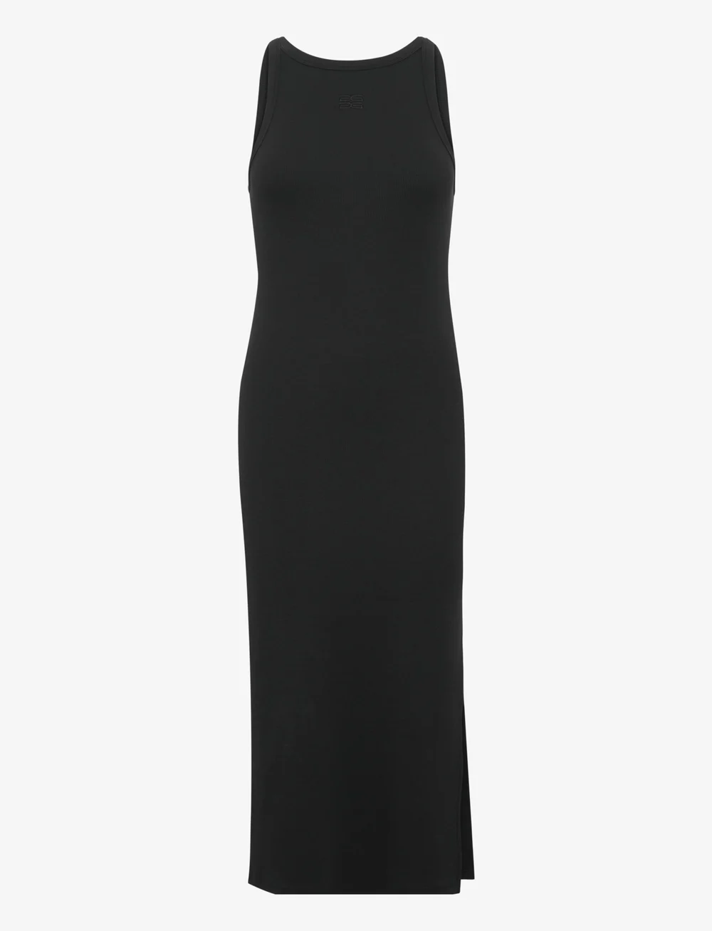 Gestuz - DrewGZ logo tank dress - aðsniðnir kjólar - black - 1