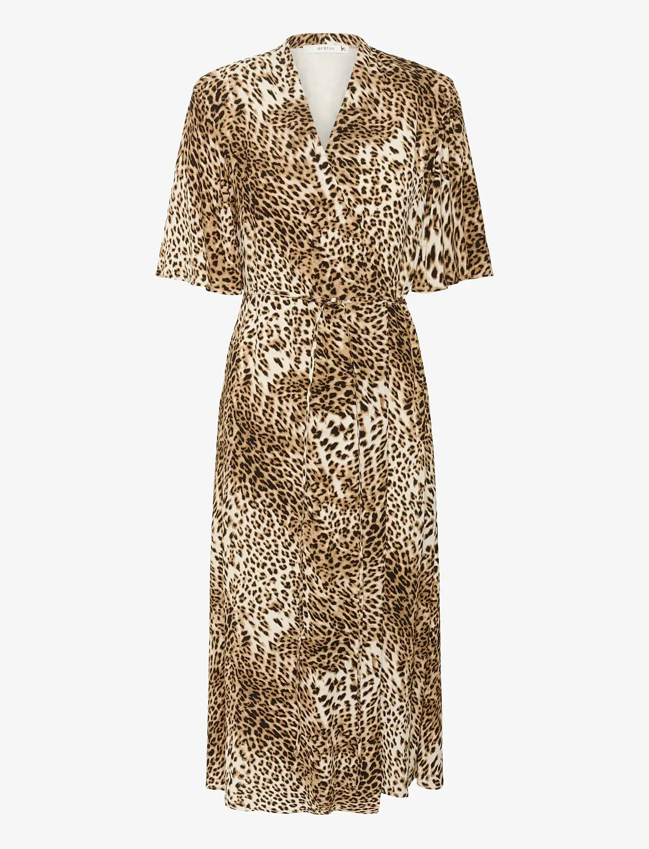Gestuz - GZkadla wrap dress - wickelkleider - light leopard - 1