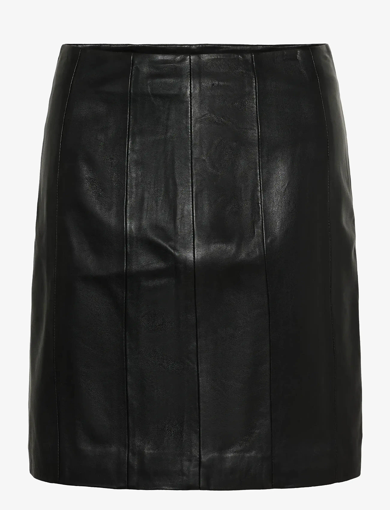 Gestuz - GZcharlie HW skirt NOOS - lederröcke - black - 1