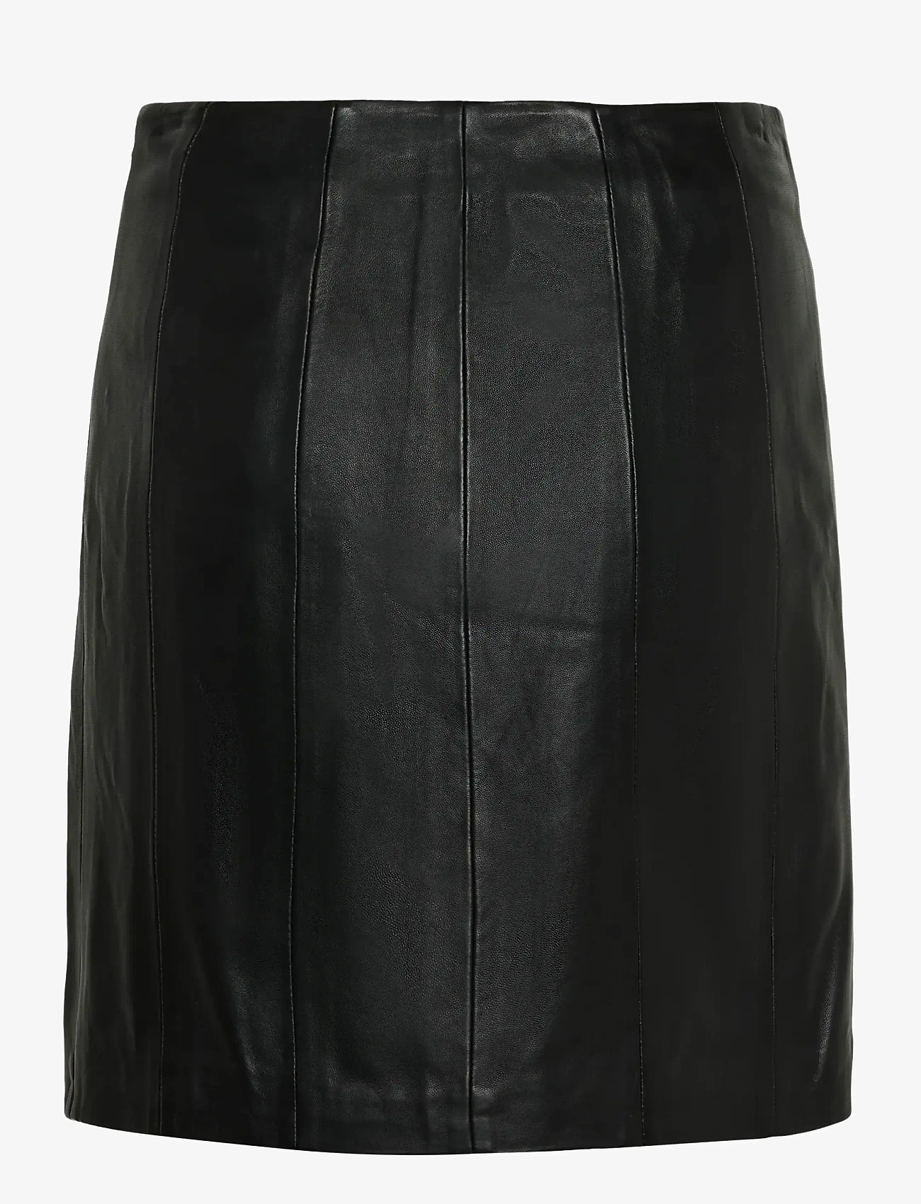 Gestuz - GZcharlie HW skirt NOOS - lederröcke - black - 2