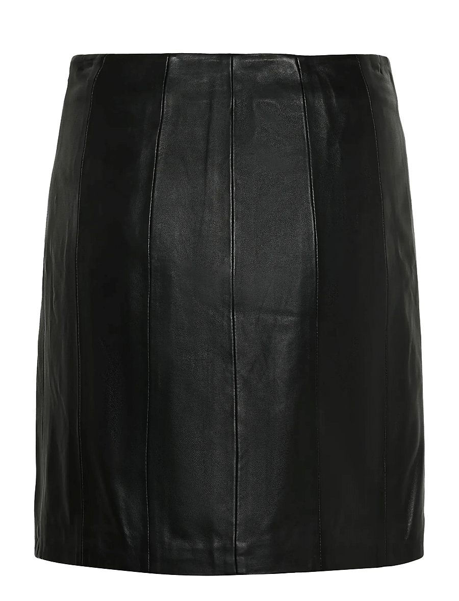 Gestuz - GZcharlie HW skirt NOOS - lederröcke - black - 2