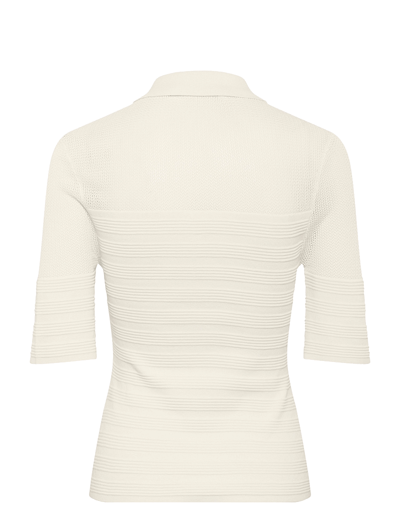 Gestuz - GZmagny top - t-shirts - egret - 2