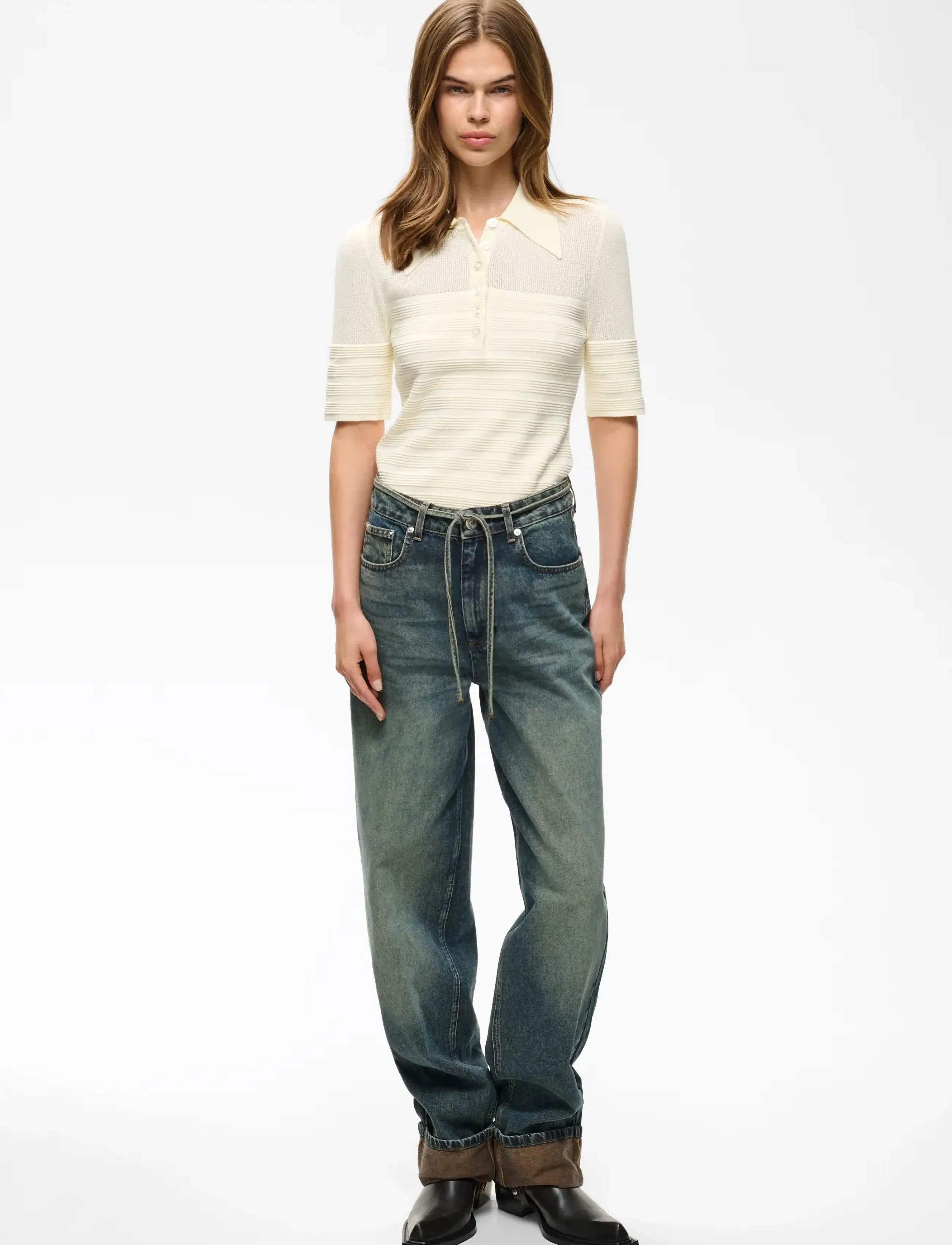 Gestuz - GZmagny top - t-paidat - egret - 3