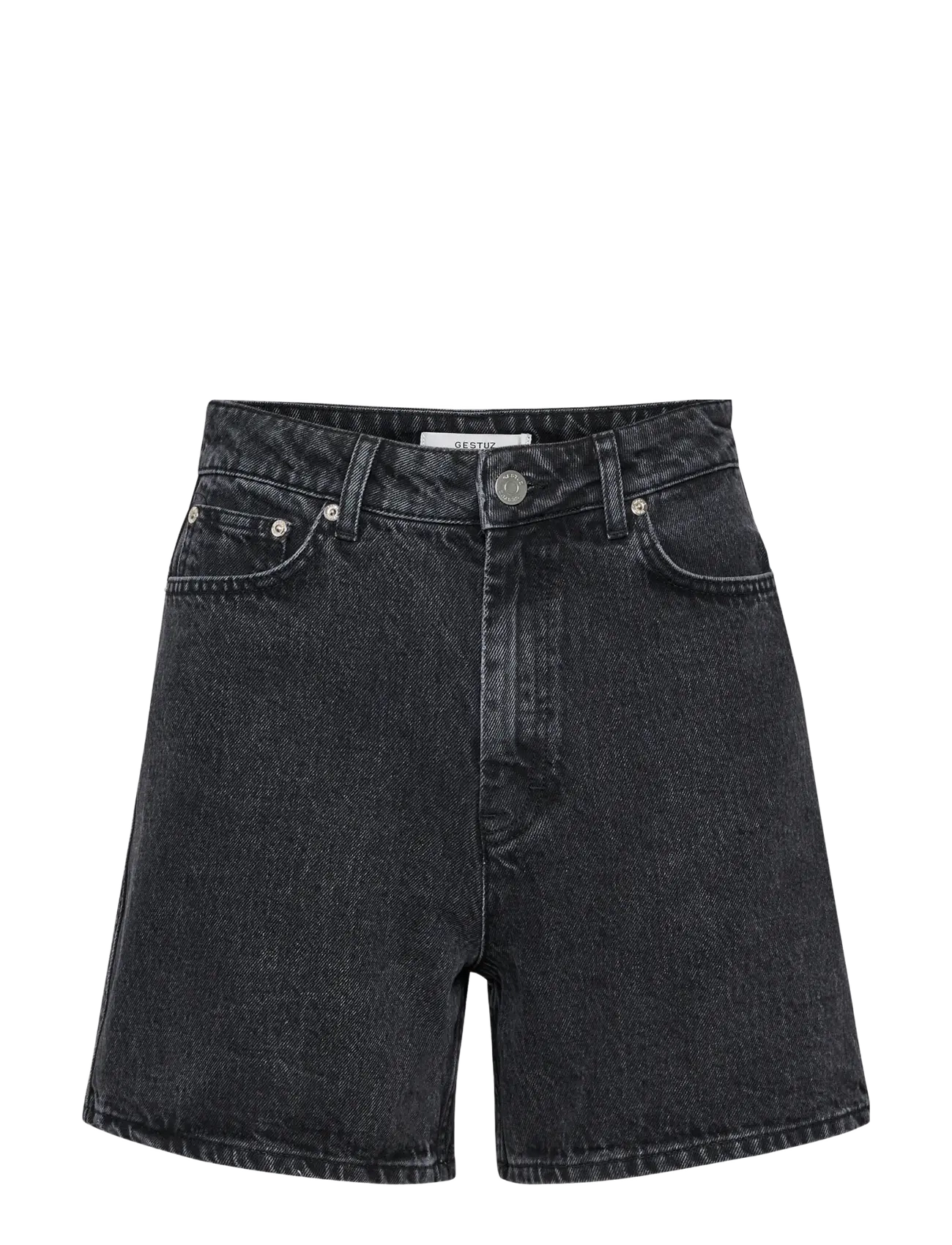 Gestuz GZdena HW shorts - Shorts - WASHED BLACK / black