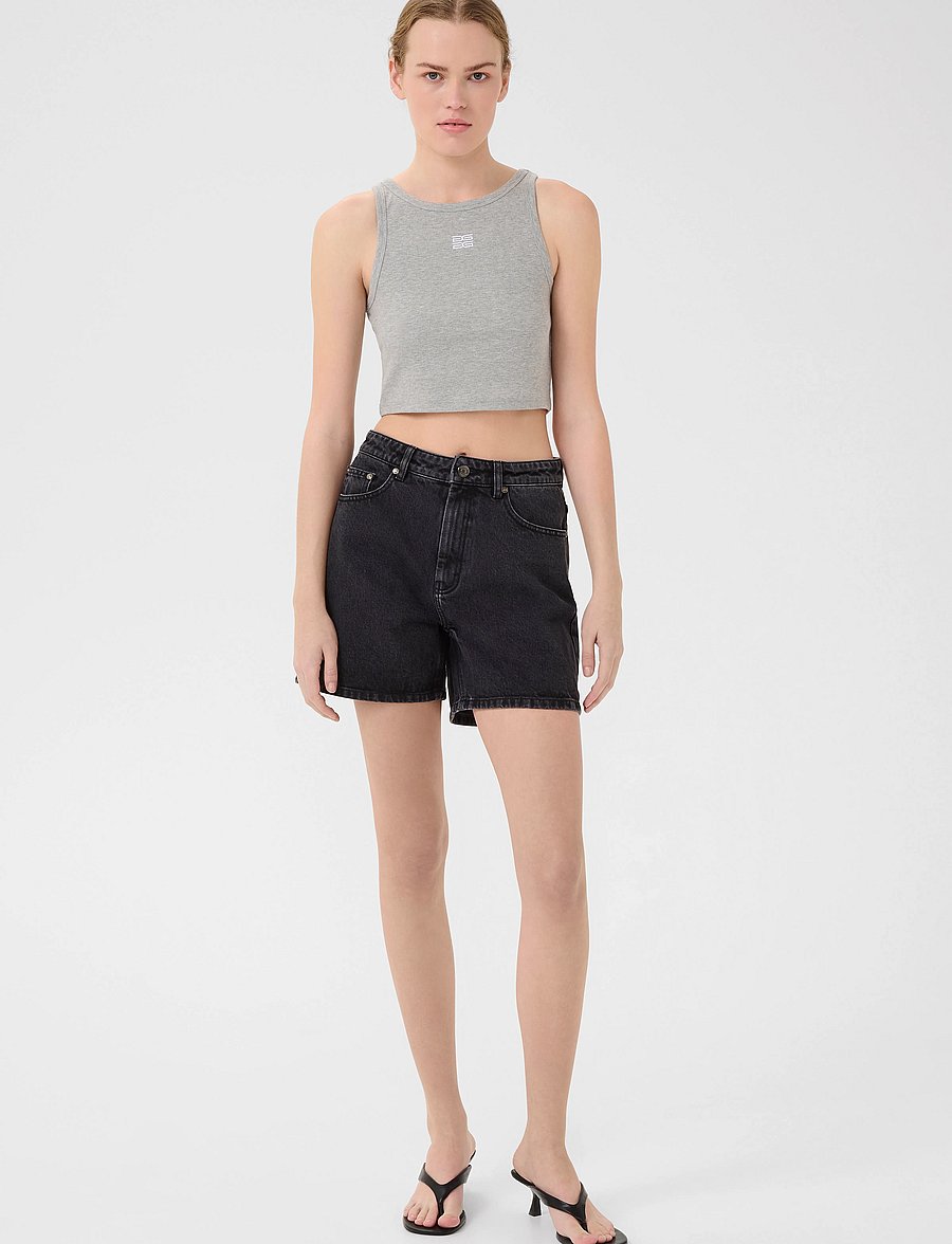 Gestuz - GZdena HW shorts - gallastuttbuxur - washed black - 3
