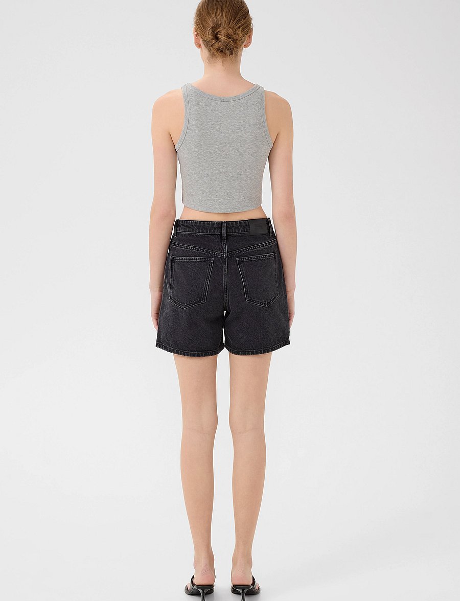 Gestuz - GZdena HW shorts - gallastuttbuxur - washed black - 4