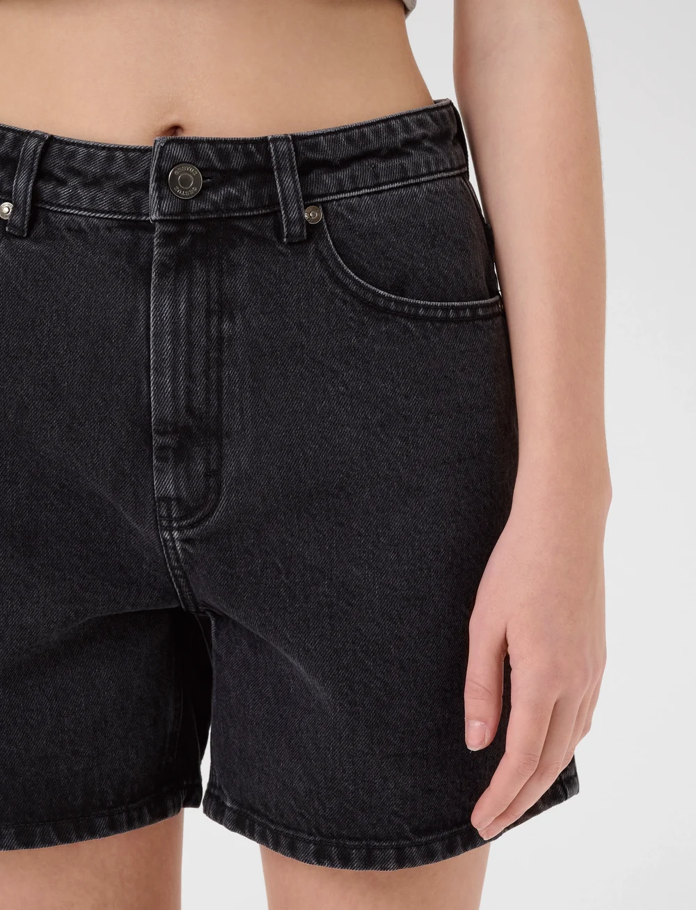 Gestuz - GZdena HW shorts - jeansshorts - washed black - 5