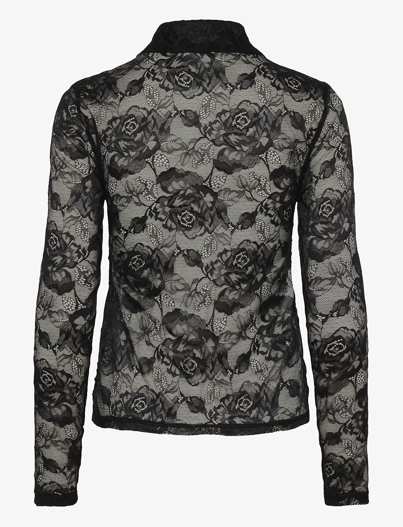 Gestuz - GZleala shirt - langærmede skjorter - black - 2