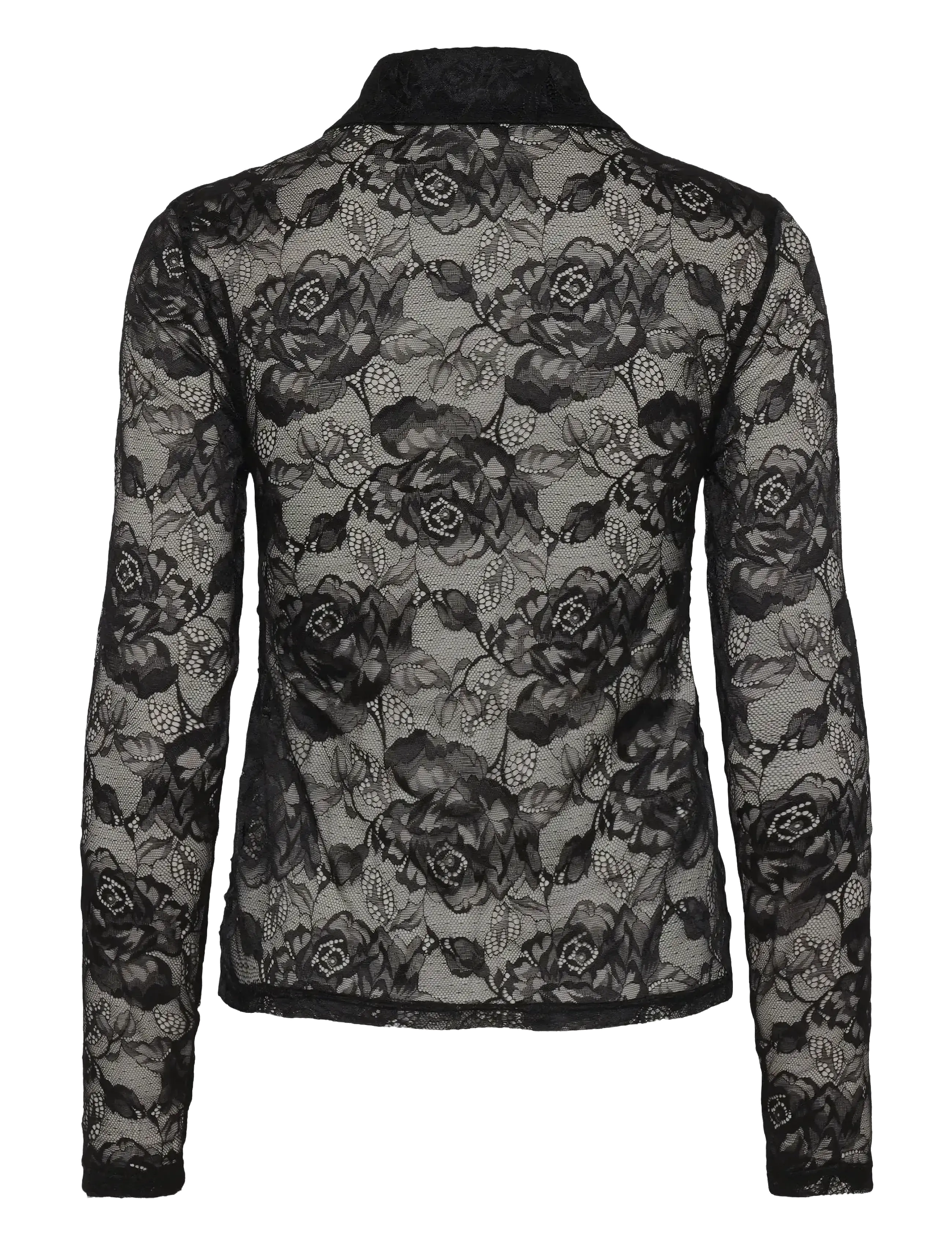 Gestuz - GZleala shirt - langärmlige hemden - black - 2