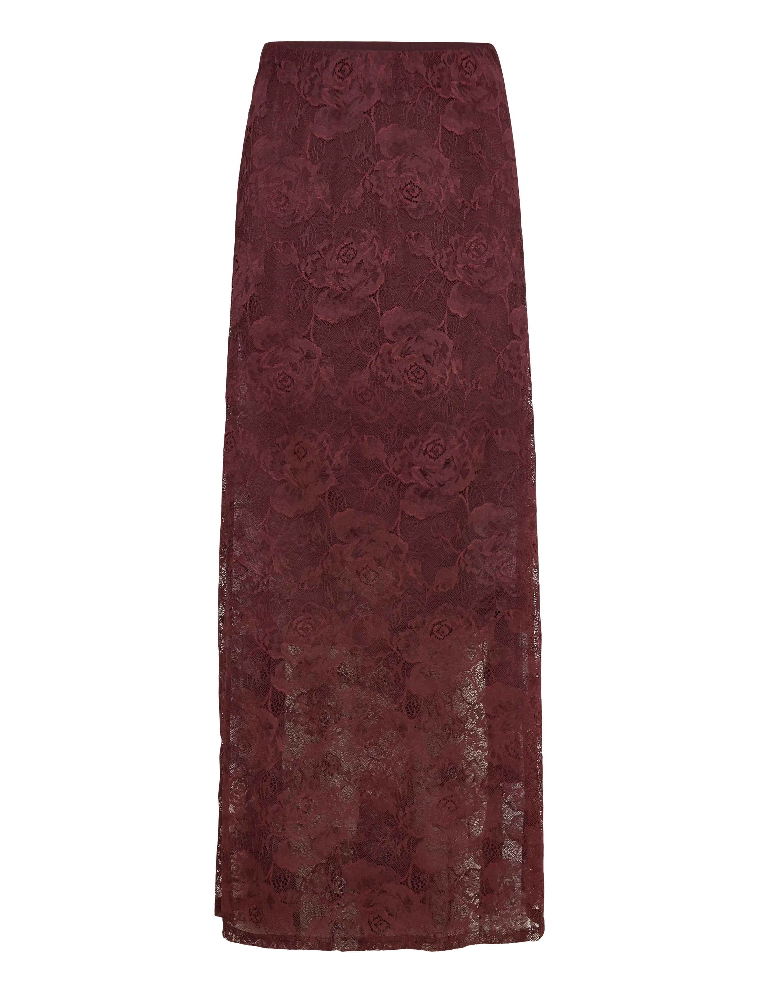 Gestuz GZleala skirt - Maxi nederdele - ARONIA / burgundy