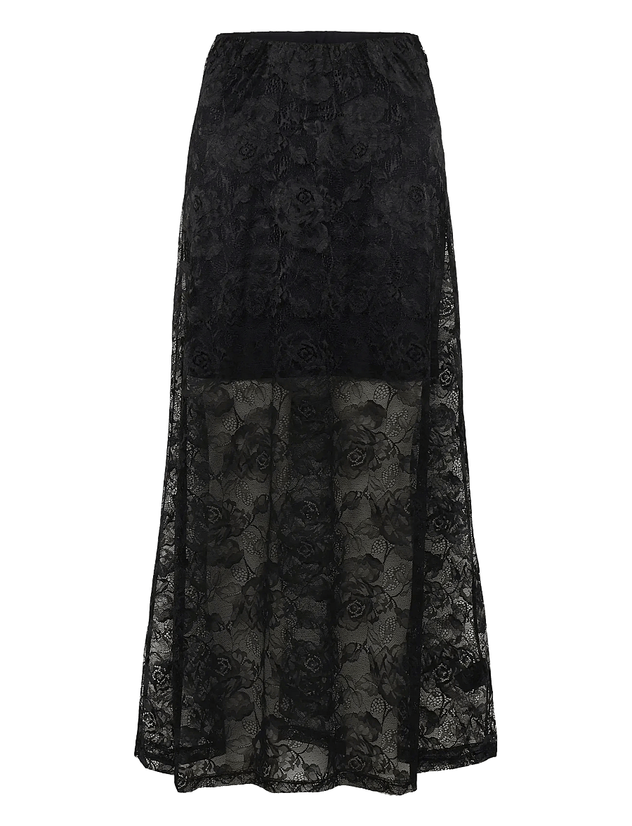 Gestuz - GZleala skirt - maxi nederdele - black - 1