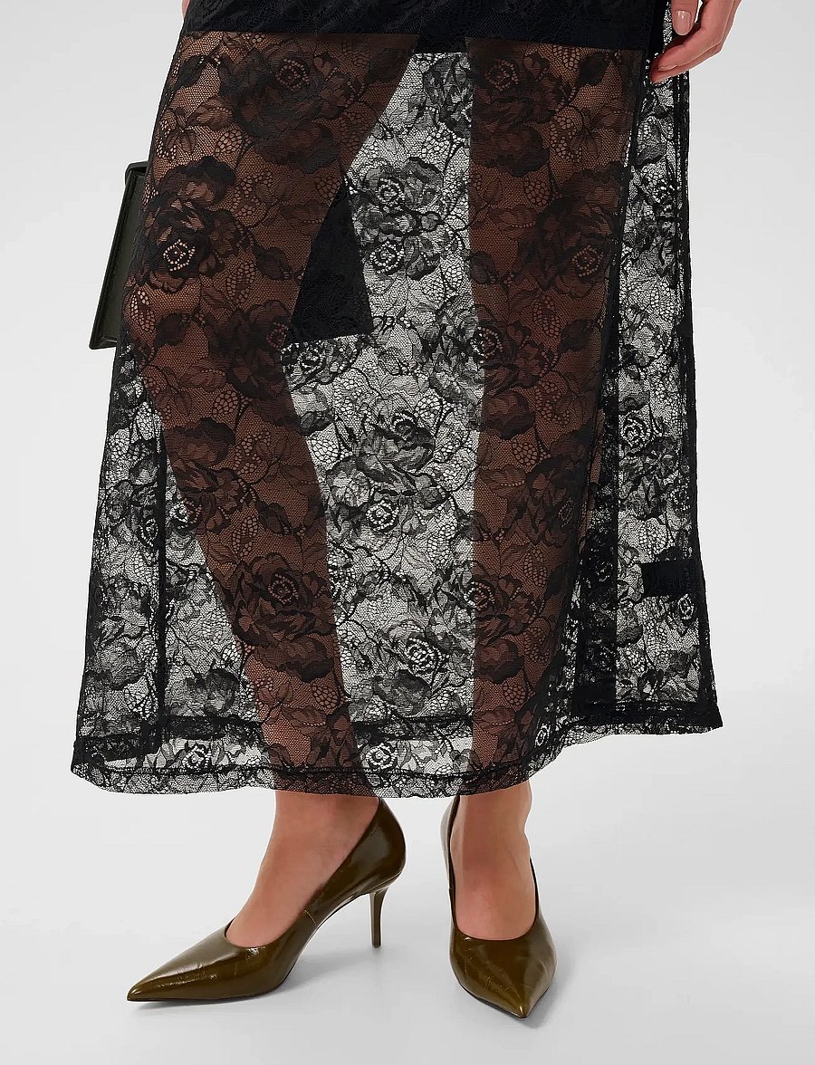 Gestuz - GZleala skirt - maxi nederdele - black - 5