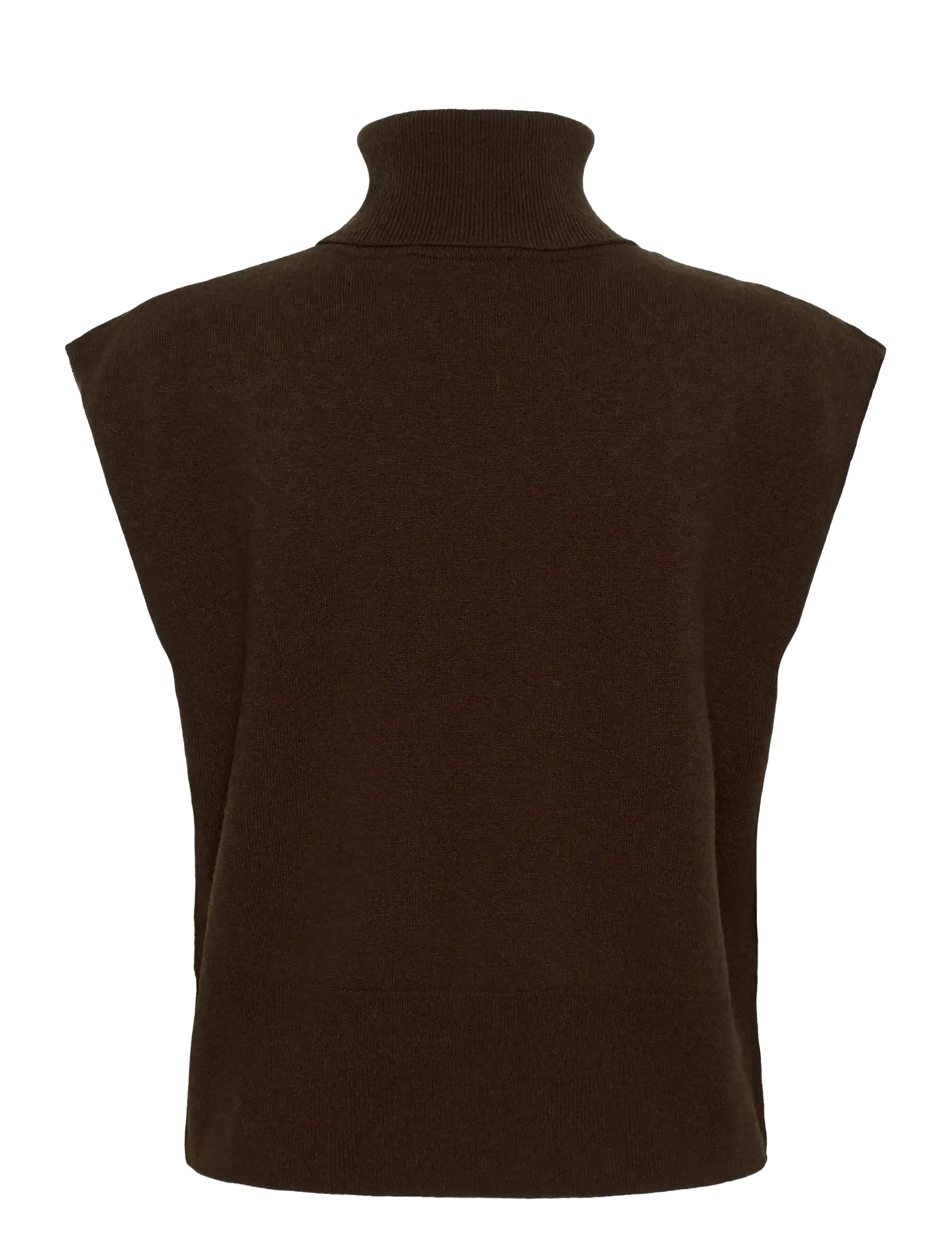 Gestuz - GZmanzi waistcoat - neuleliivit - deep burnt brown - 2