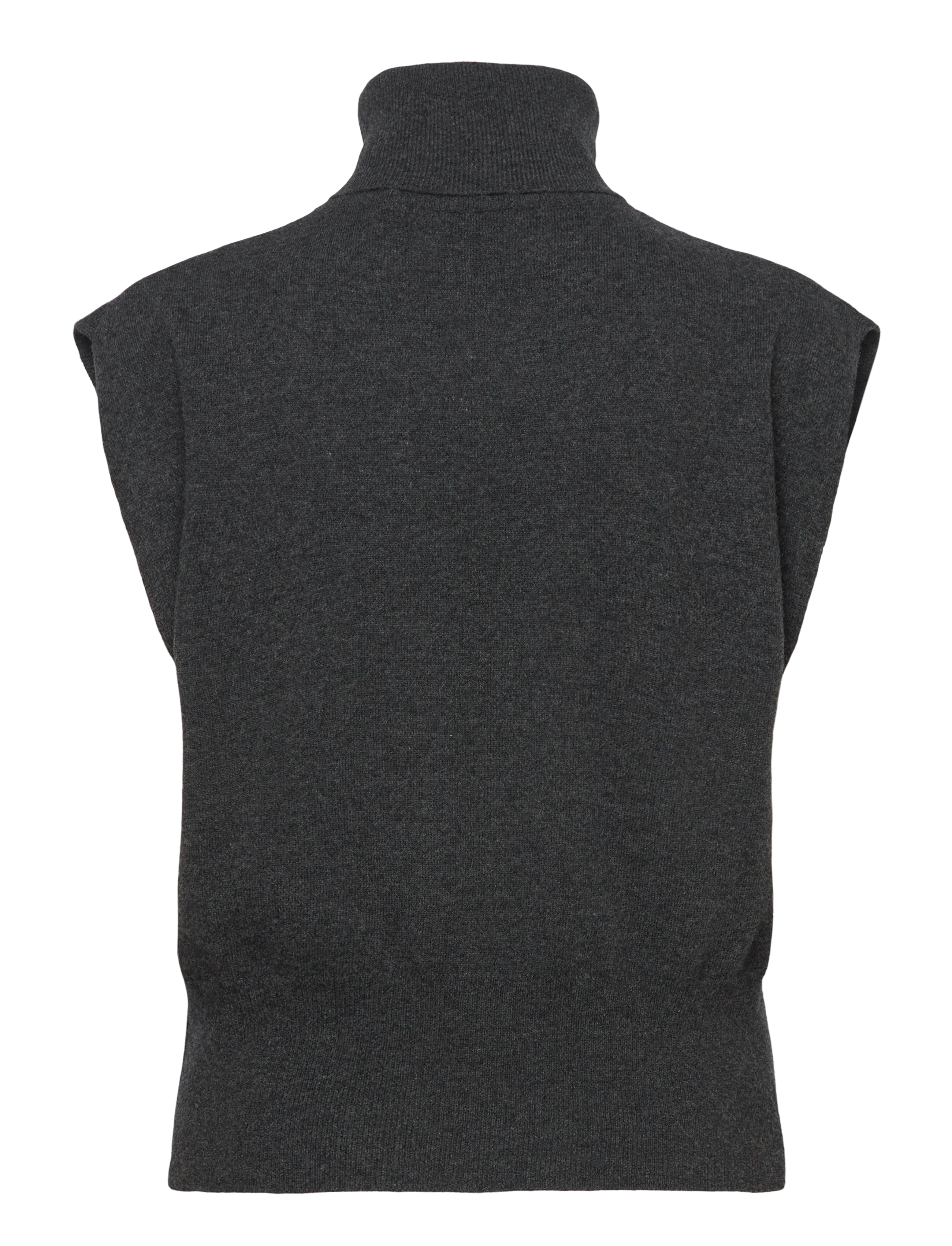 Gestuz - GZmanzi waistcoat - neuleliivit - deep graphite melange - 1
