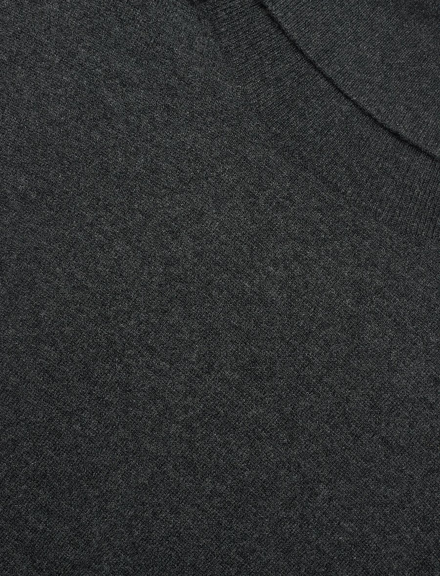 Gestuz - GZmanzi waistcoat - kootud vestid - deep graphite melange - 2