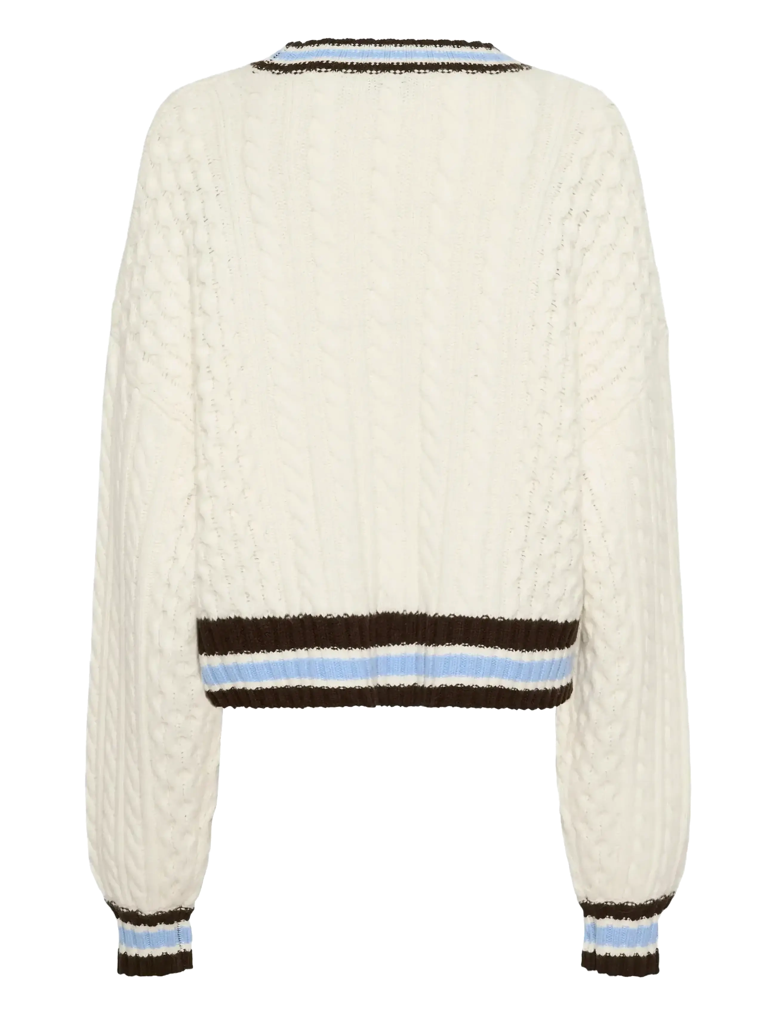 Gestuz - GZtaiba pullover - tröjor - egret - 1