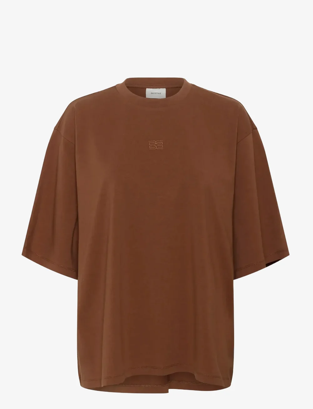 Gestuz - GZdami tee - t-shirts - dark beech - 1