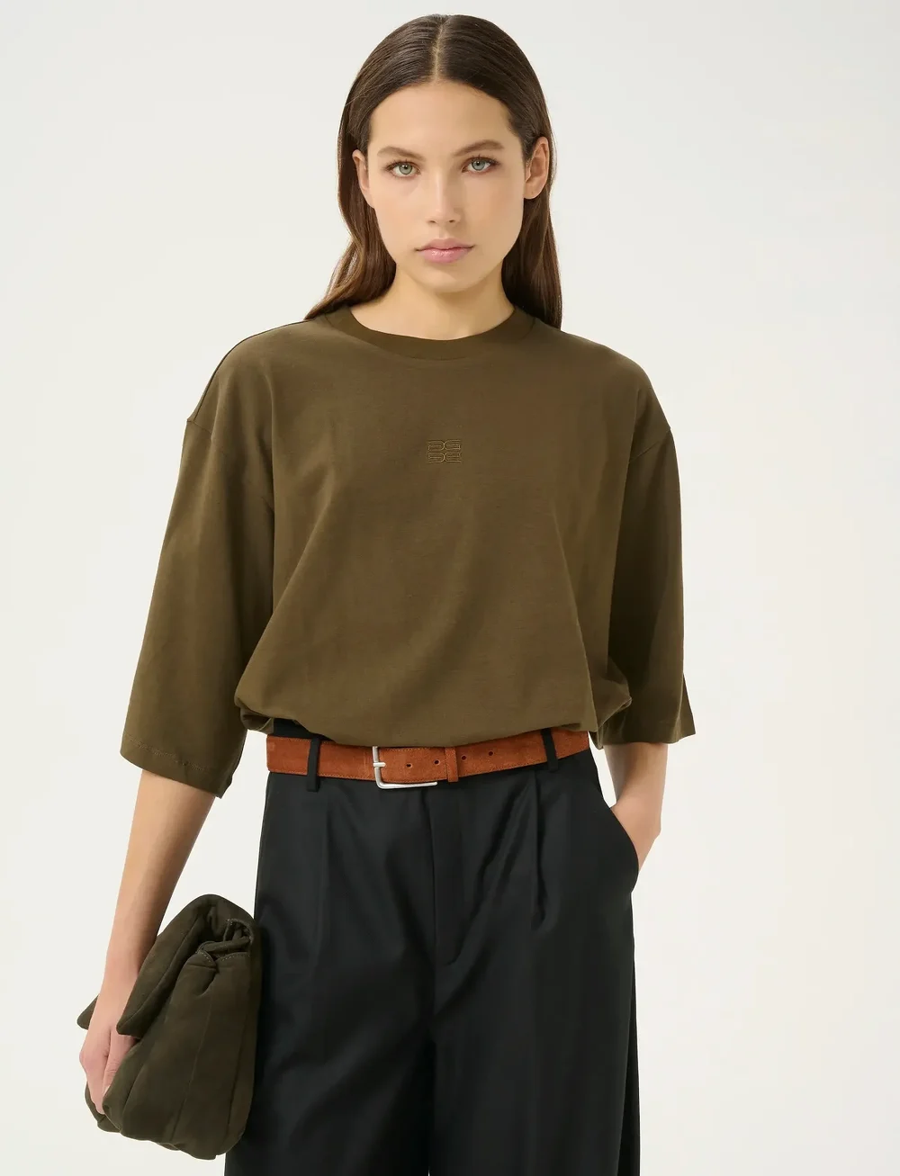 Gestuz - GZdami tee - t-shirts - dark beech - 0