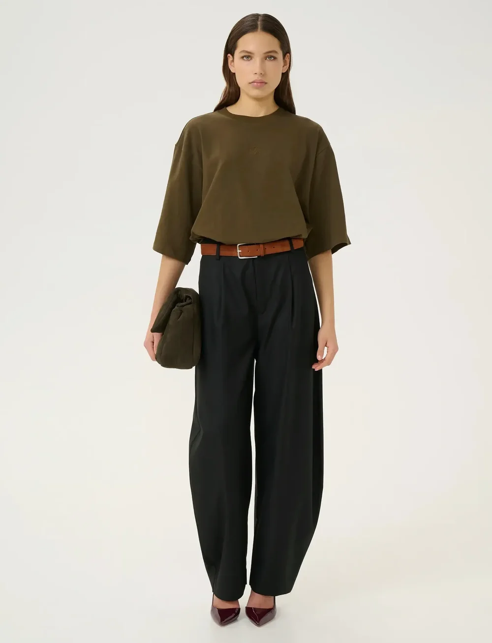 Gestuz - GZdami tee - t-shirts - dark beech - 3