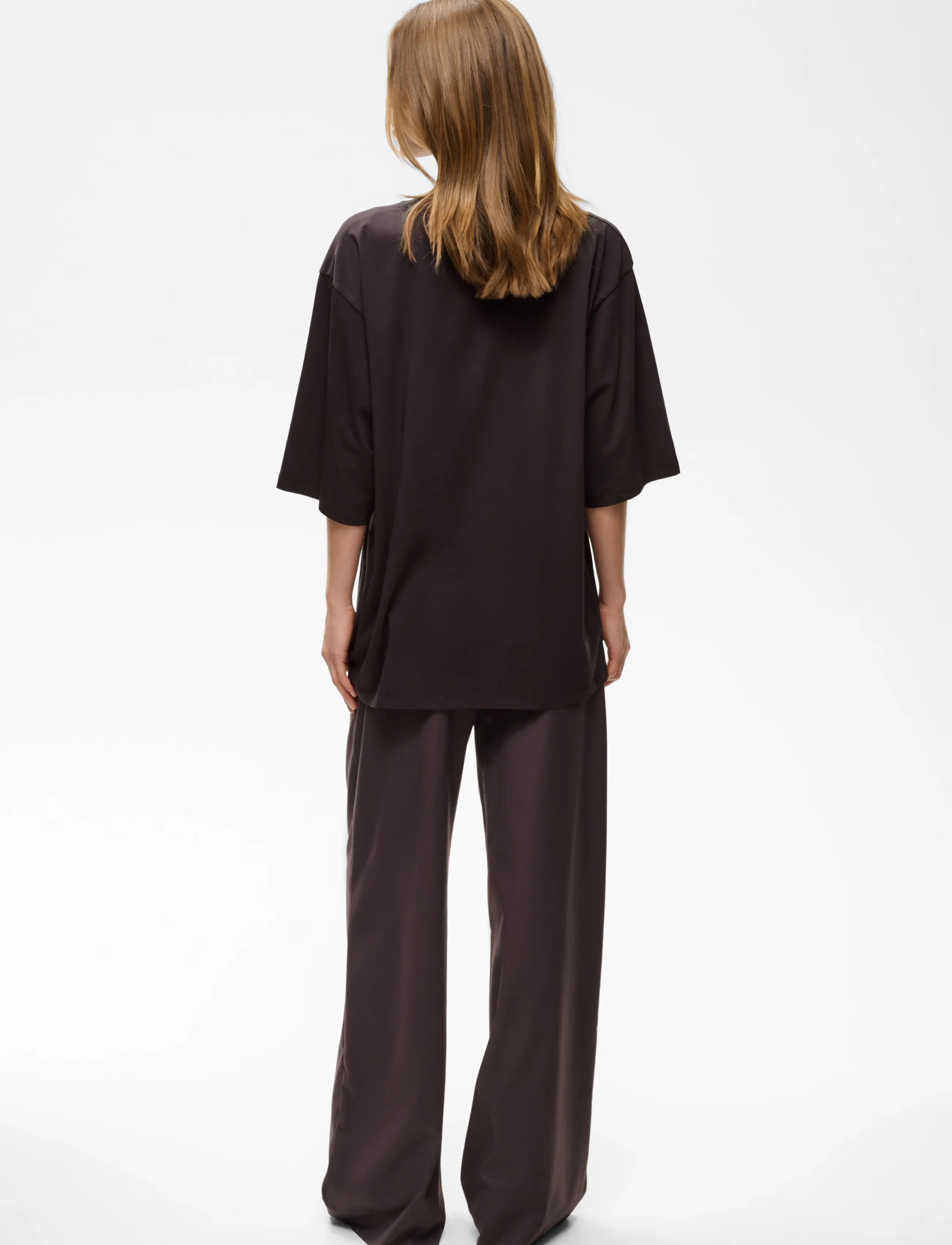 Gestuz - GZdami tee - t-shirts - deep plum - 4
