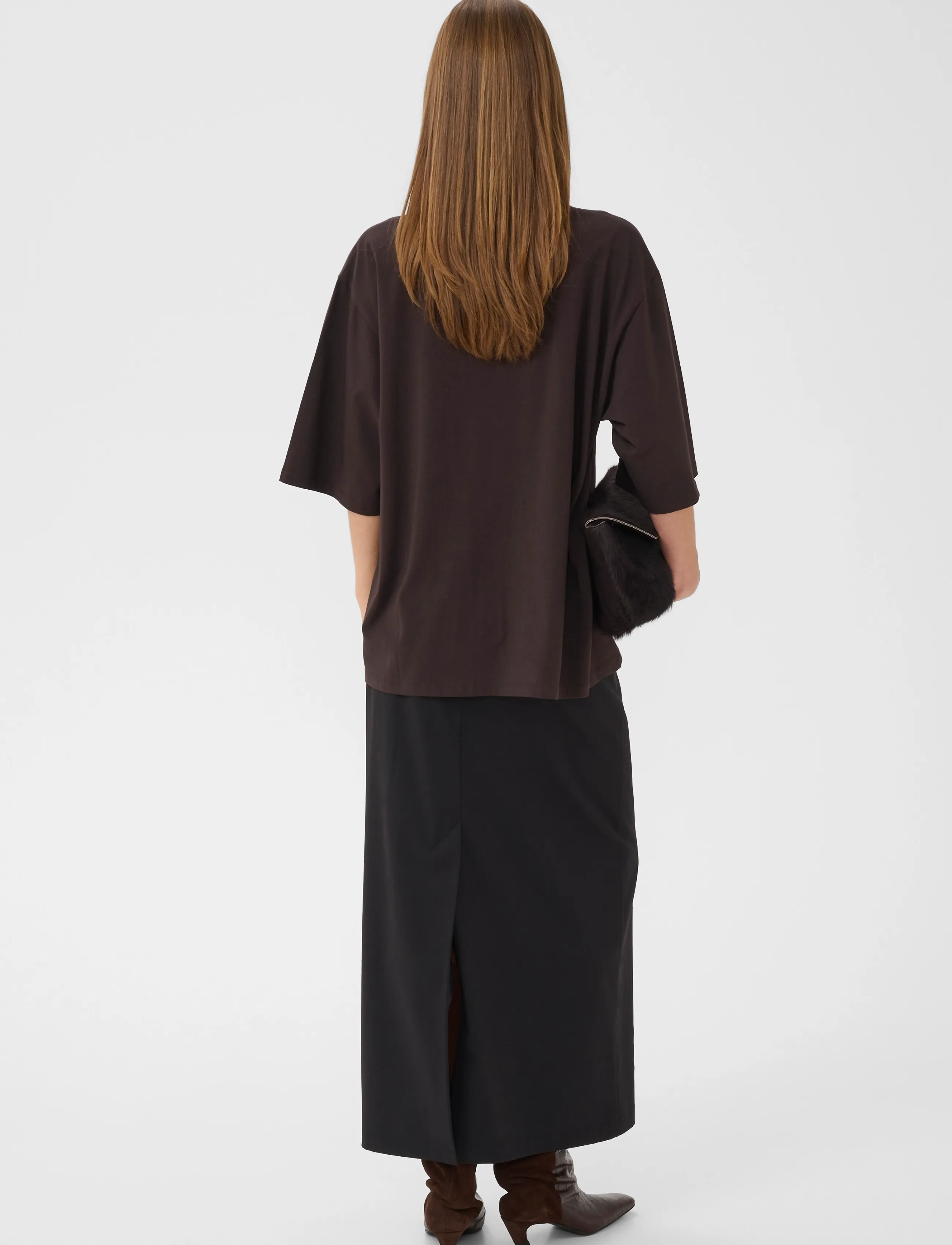 Gestuz - GZdami tee - t-shirts - ganache - 4