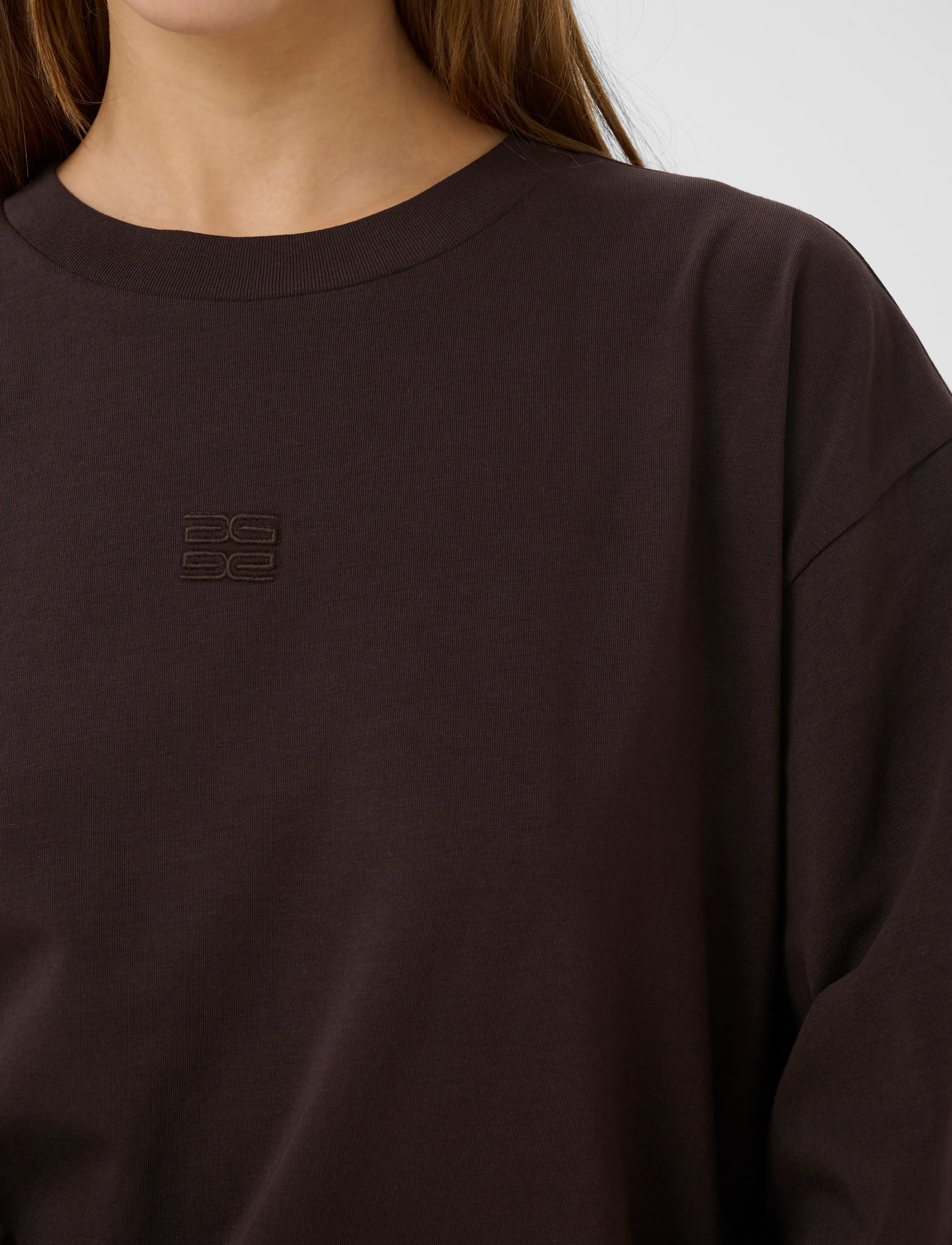 Gestuz - GZdami tee - t-shirts - ganache - 5