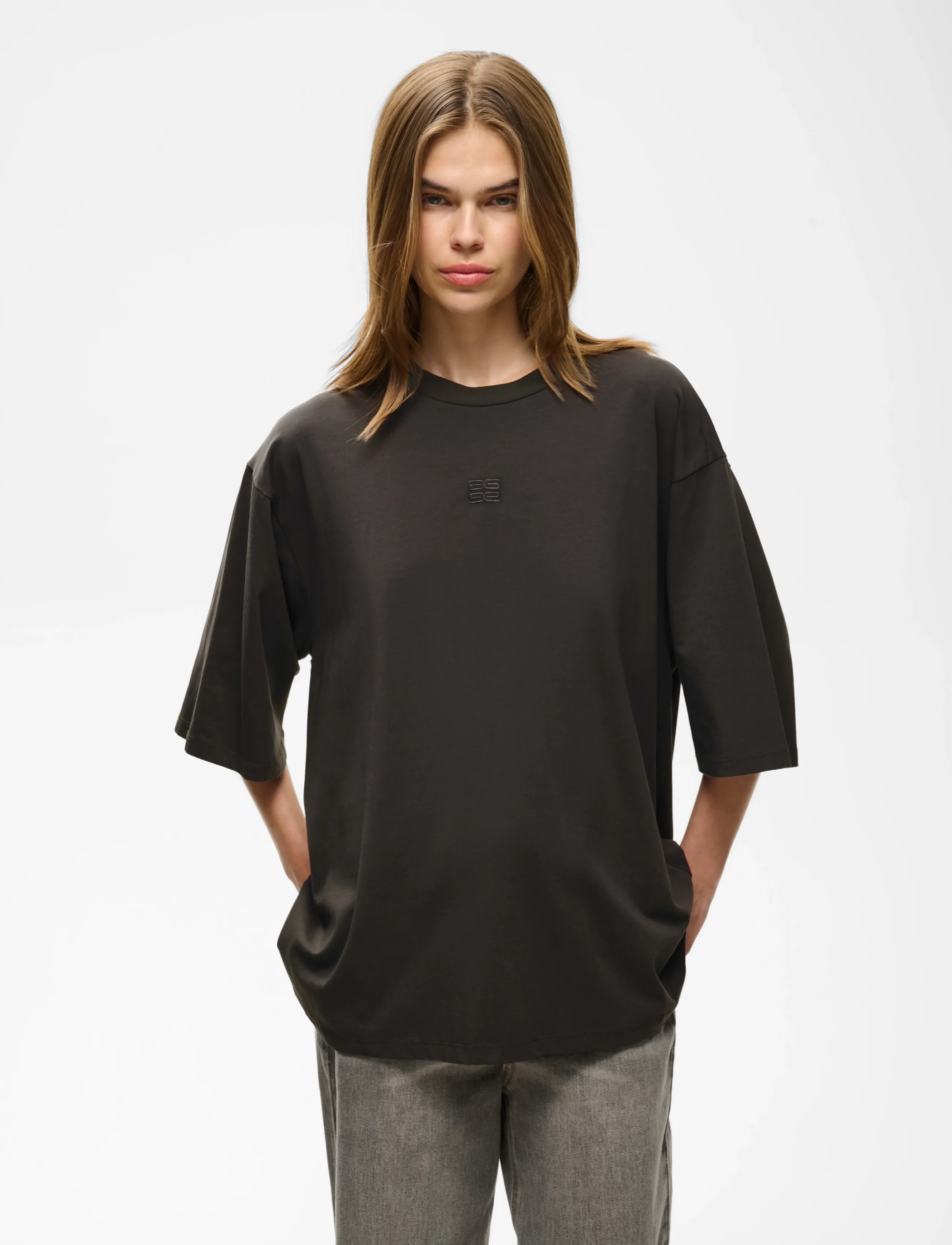 Gestuz - GZdami tee - t-shirts - raven - 2