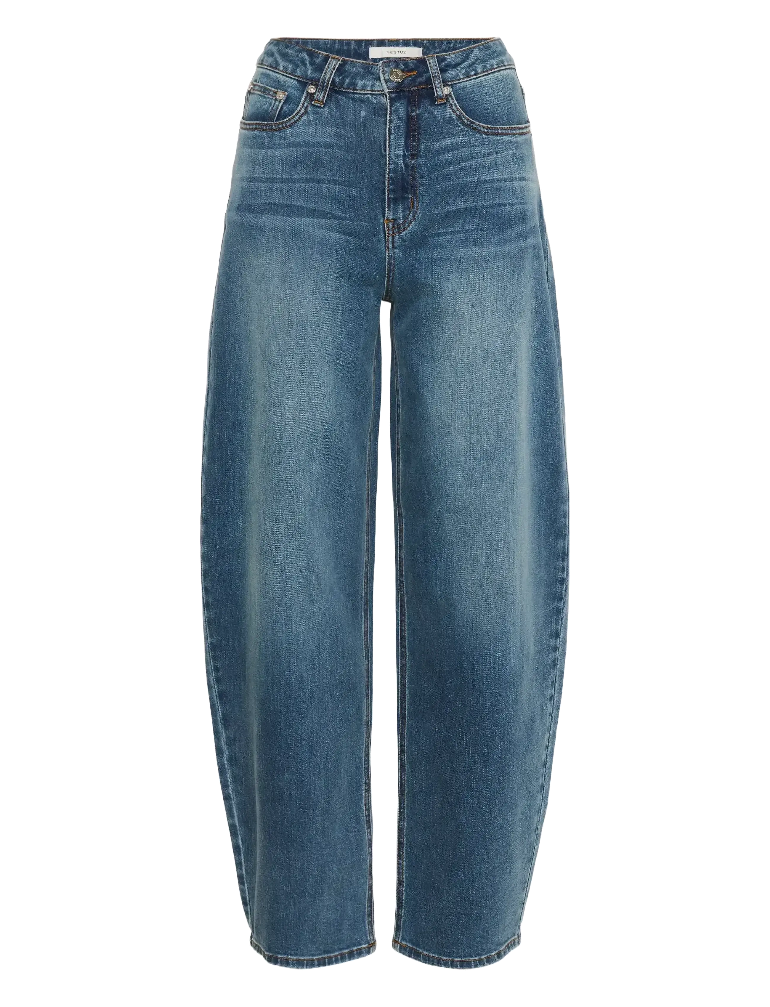 Gestuz GZviva HW baggy jeans - Gestuz - VINTAGE BLUE DENIM / blue