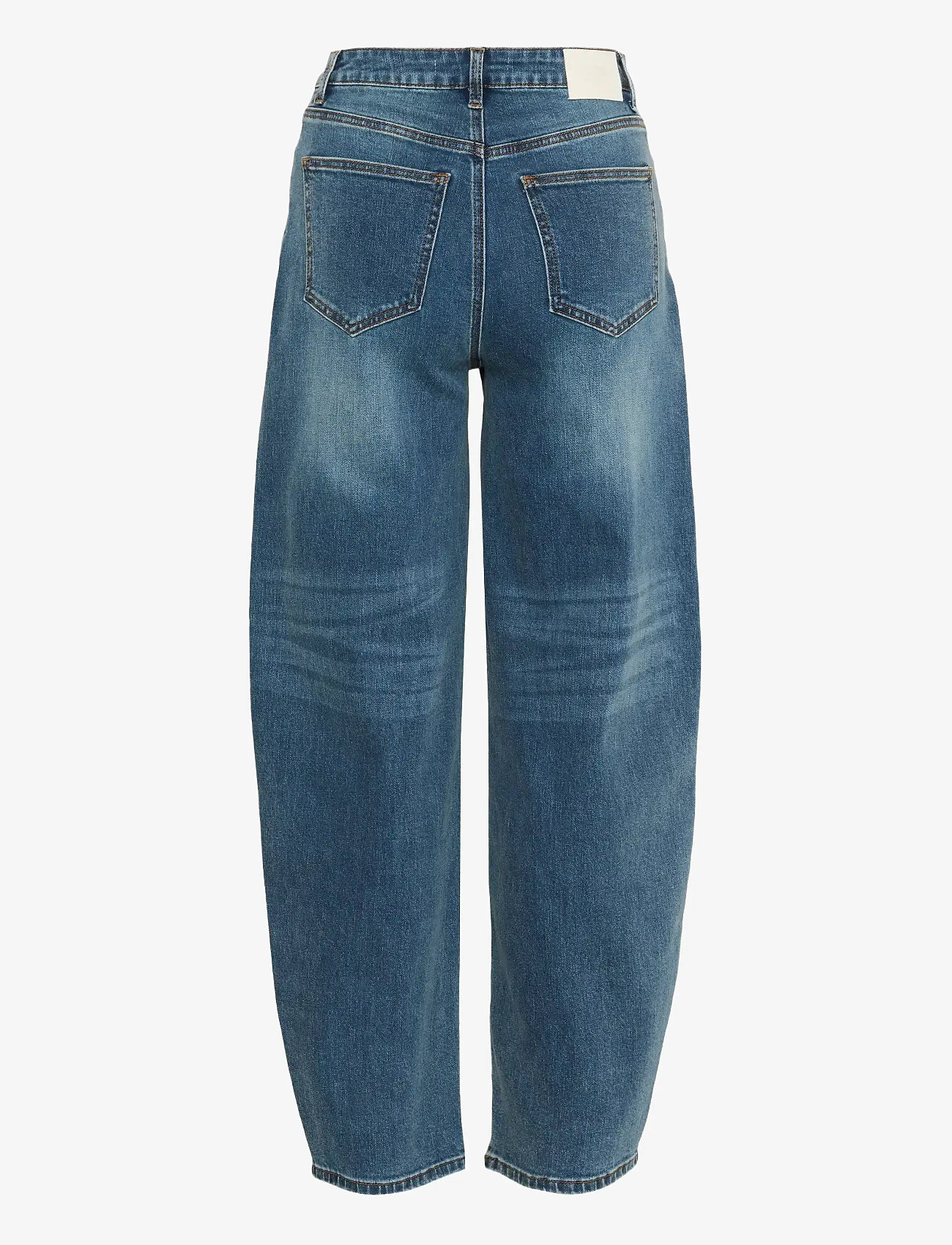 Gestuz - GZviva HW baggy jeans - brede jeans - vintage blue denim - 2