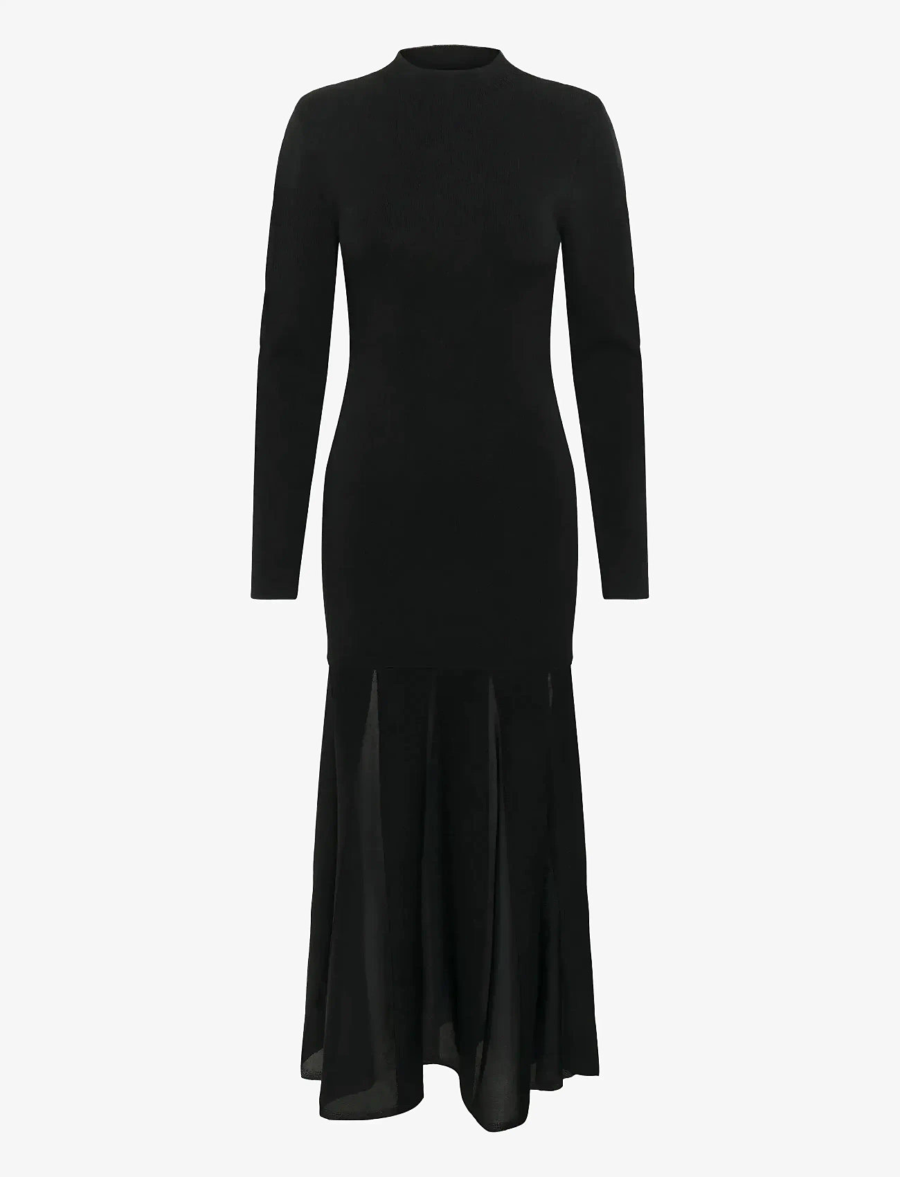 Gestuz - GZthiya dress - adītas kleitas - black - 1