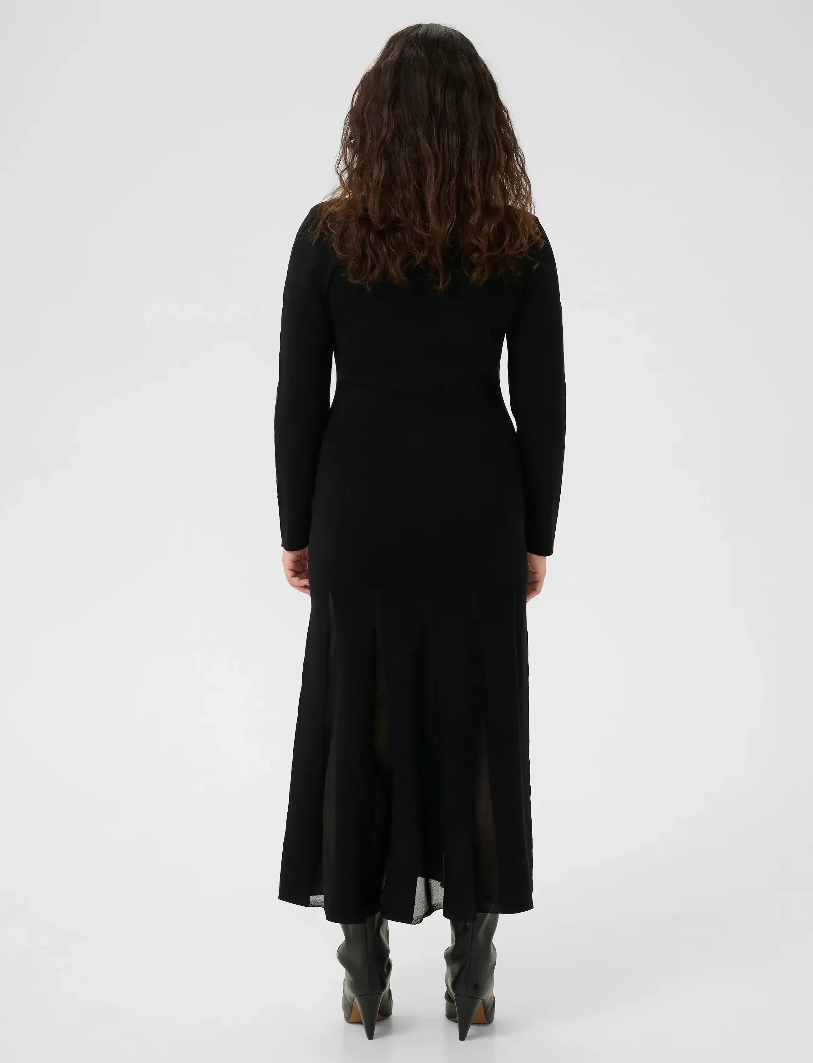 Gestuz - GZthiya dress - strickkleider - black - 4