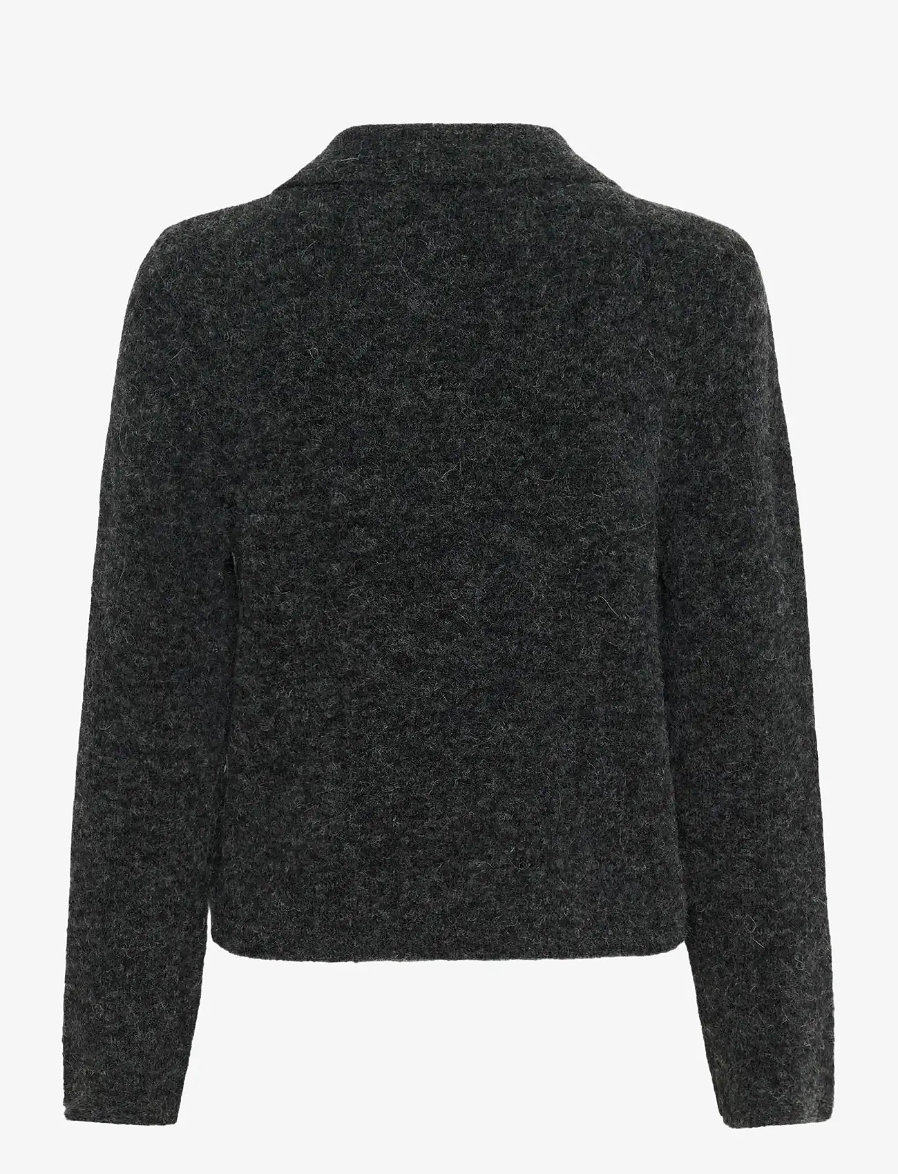 Gestuz - GZalpha polo pullover - sügisesed riided - charcoal melange - 1