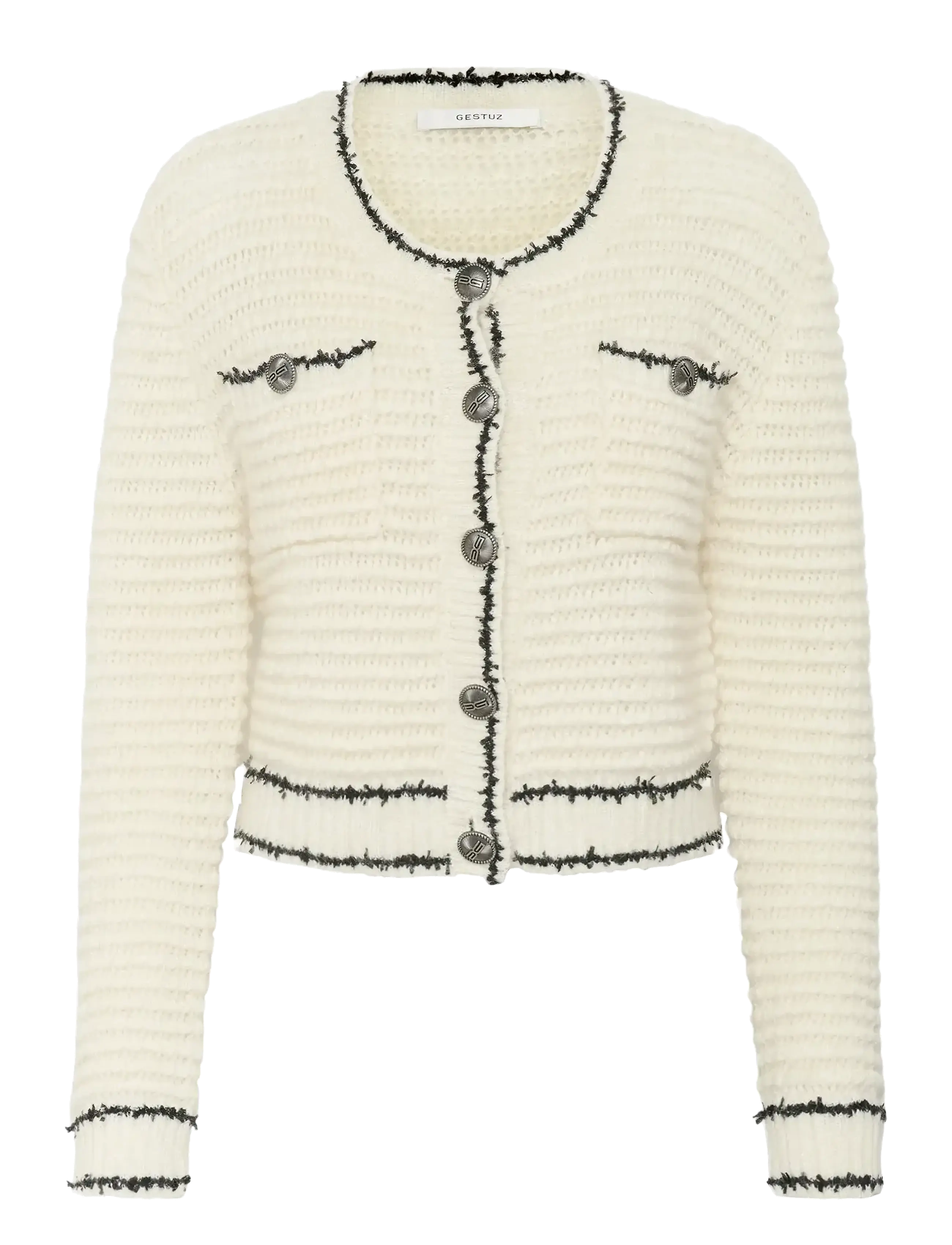 Gestuz GZcleana cardigan - Cardigans - EGRET / cream