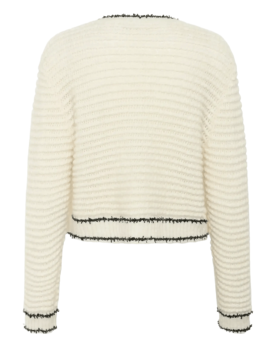 Gestuz - GZcleana cardigan - strickjacken - egret - 2