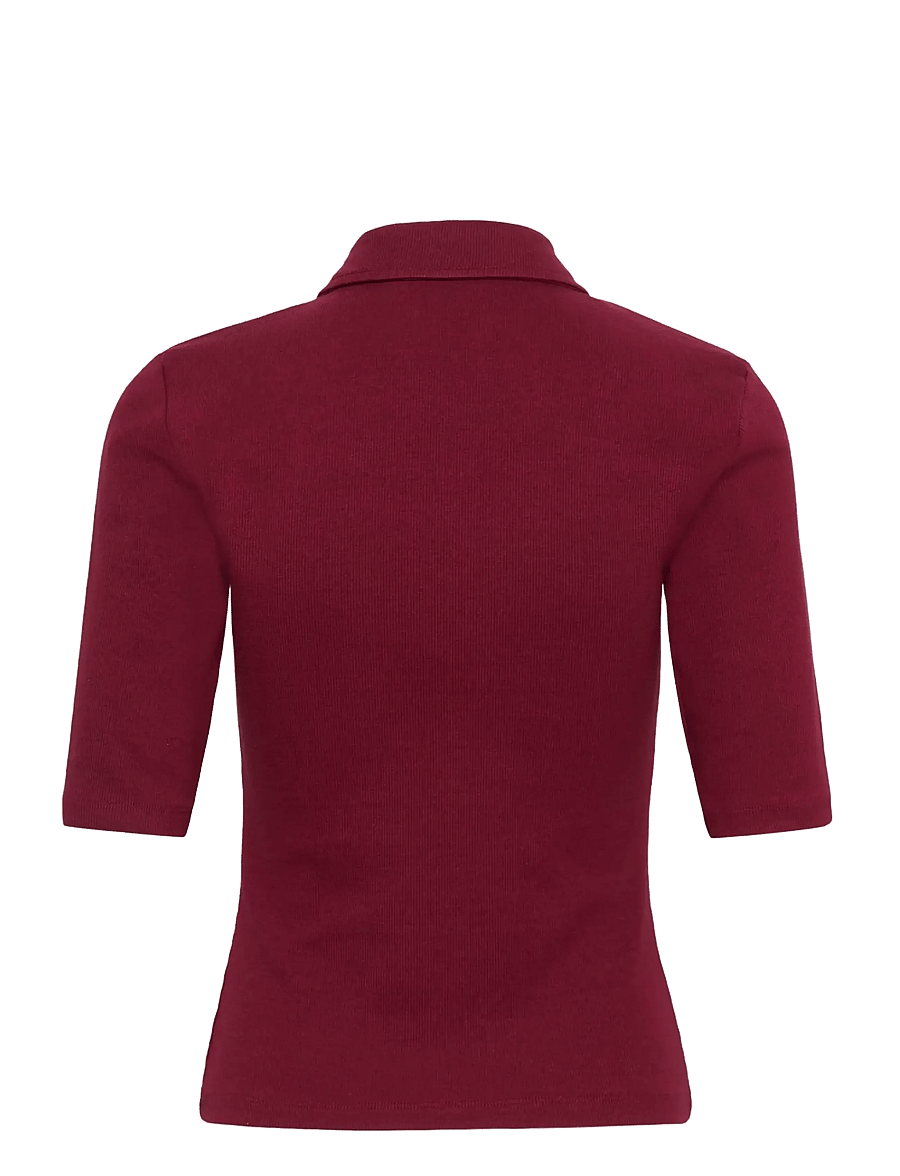 Gestuz - GZdrew polo top - poloer - cabernet - 2