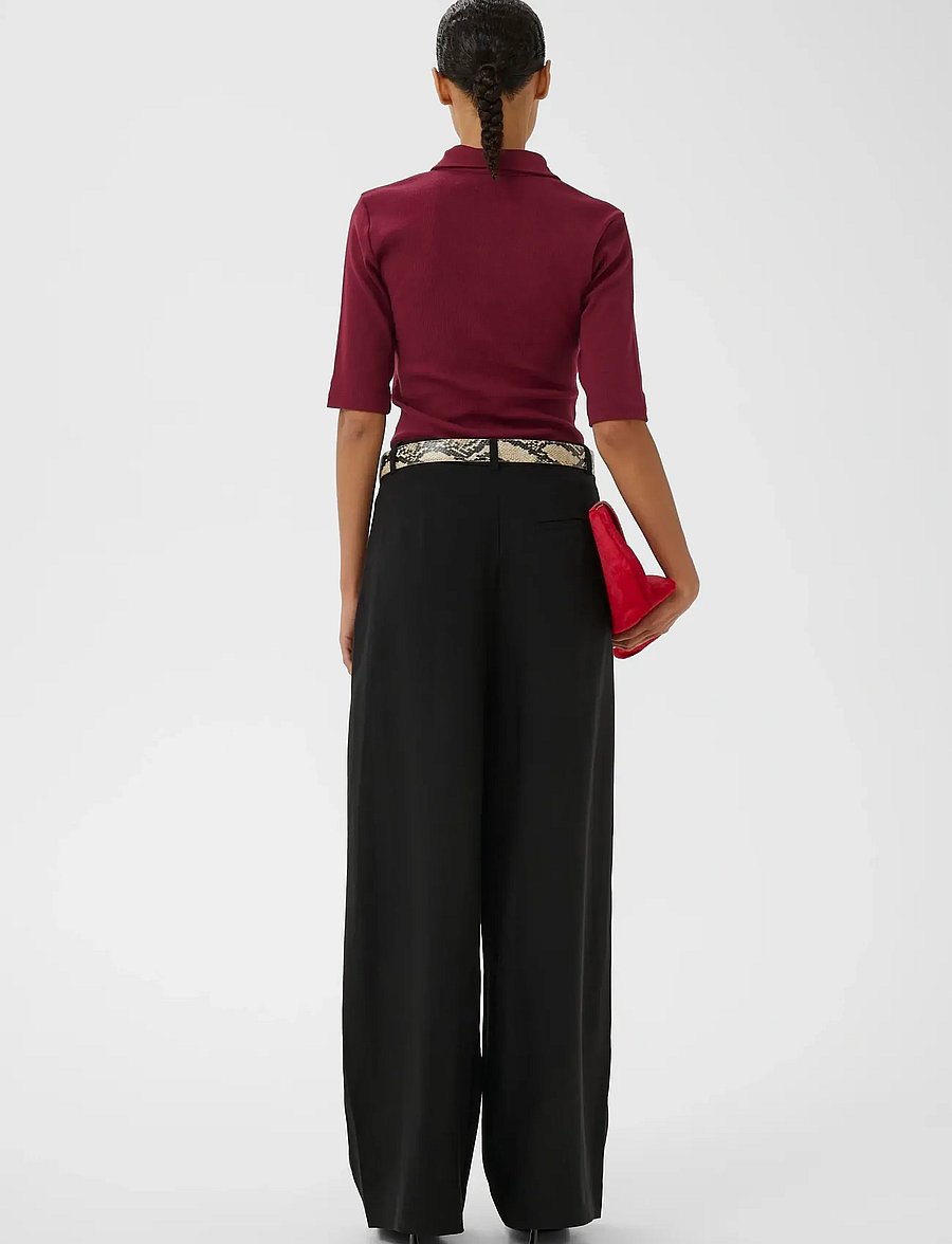Gestuz - GZdrew polo top - poloer - cabernet - 4