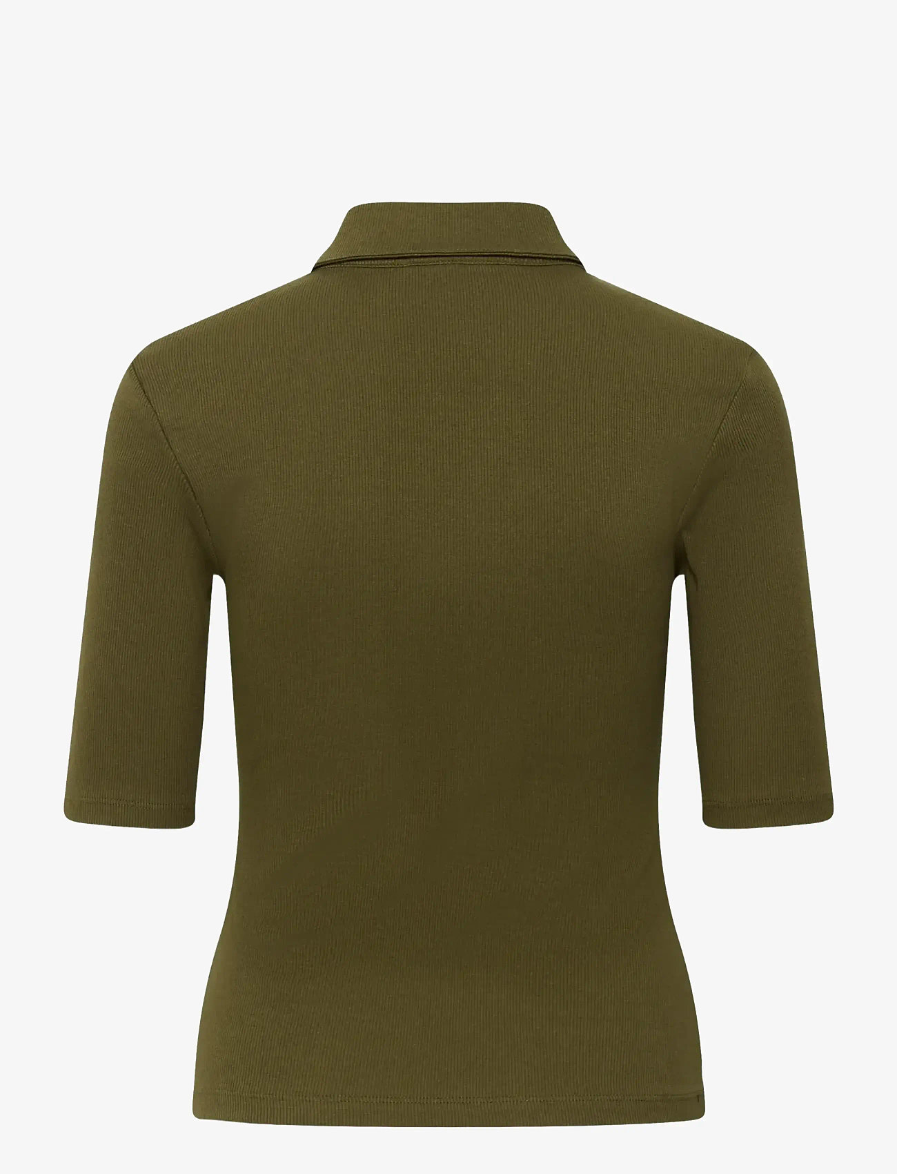 Gestuz - GZdrew polo top - poloshirts - military olive - 2