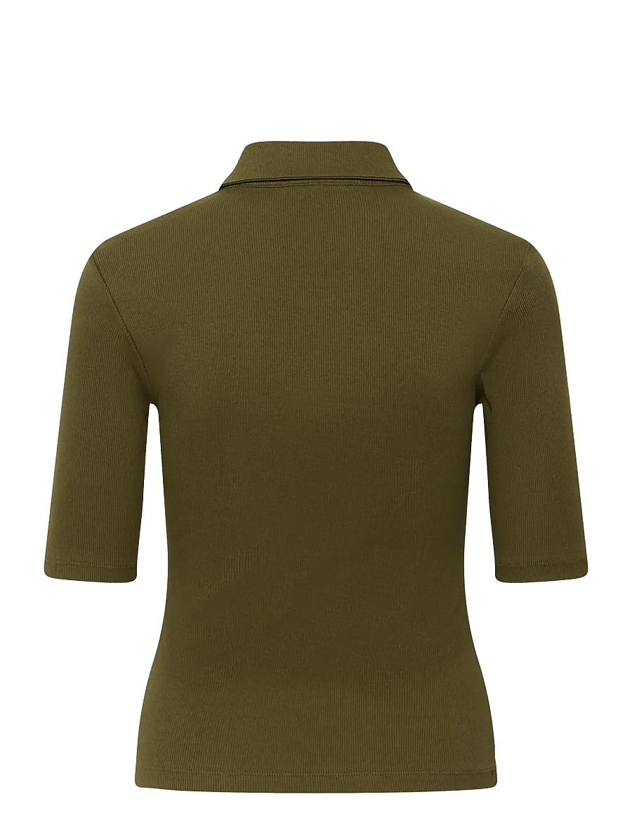 Gestuz - GZdrew polo top - polosärgid - military olive - 2