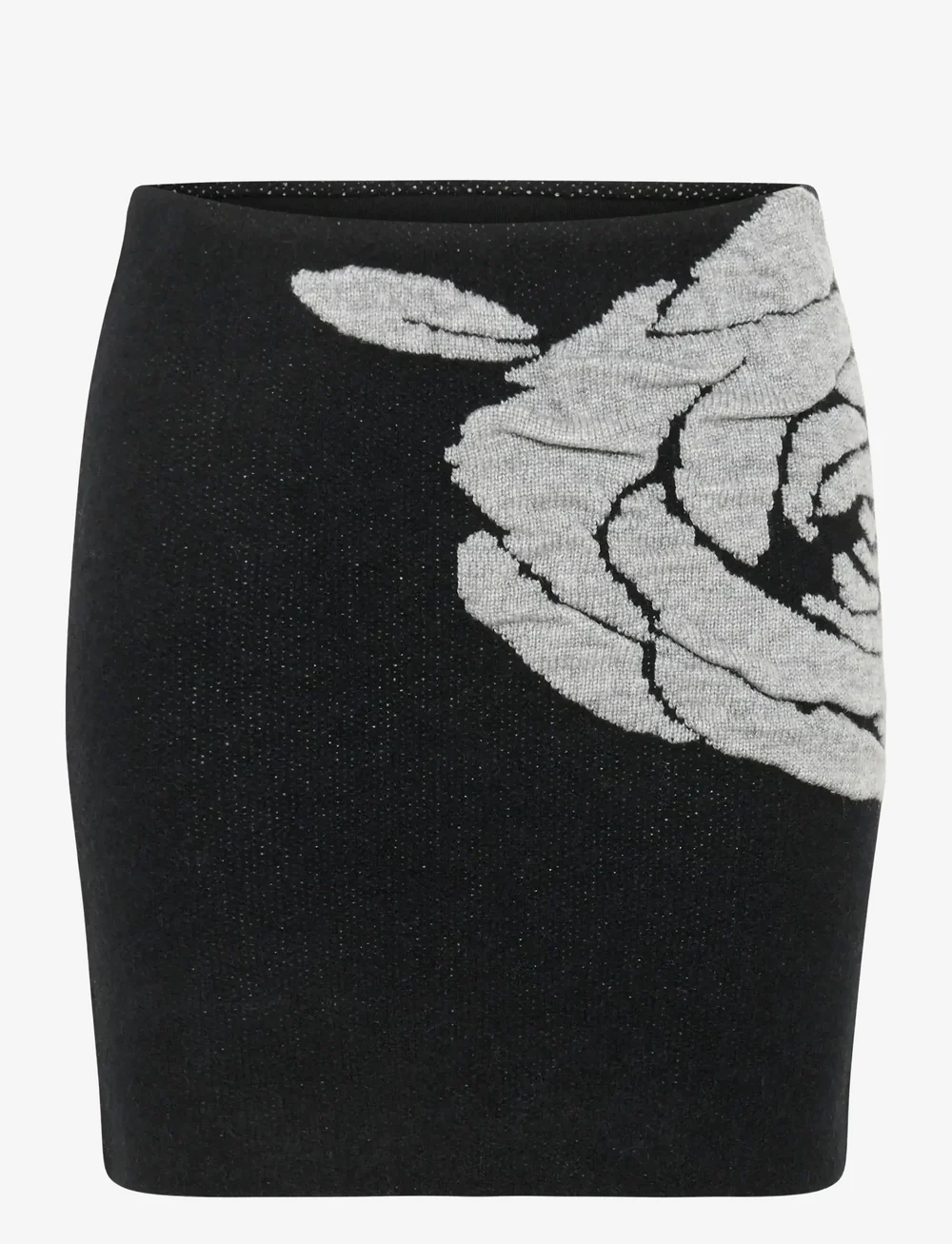 Gestuz - GZrosaly skirt - strikkede nederdele - black - 1