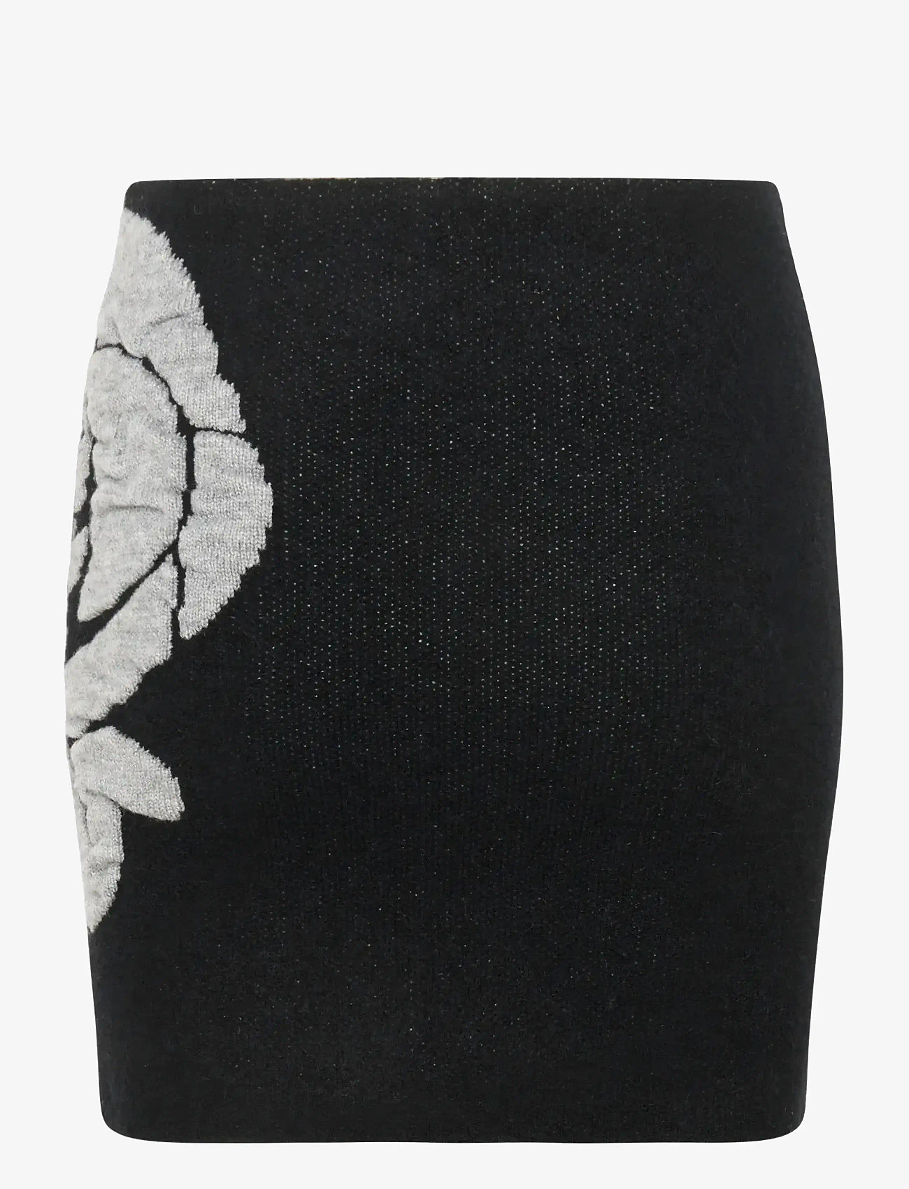 Gestuz - GZrosaly skirt - knitted skirts - black - 2