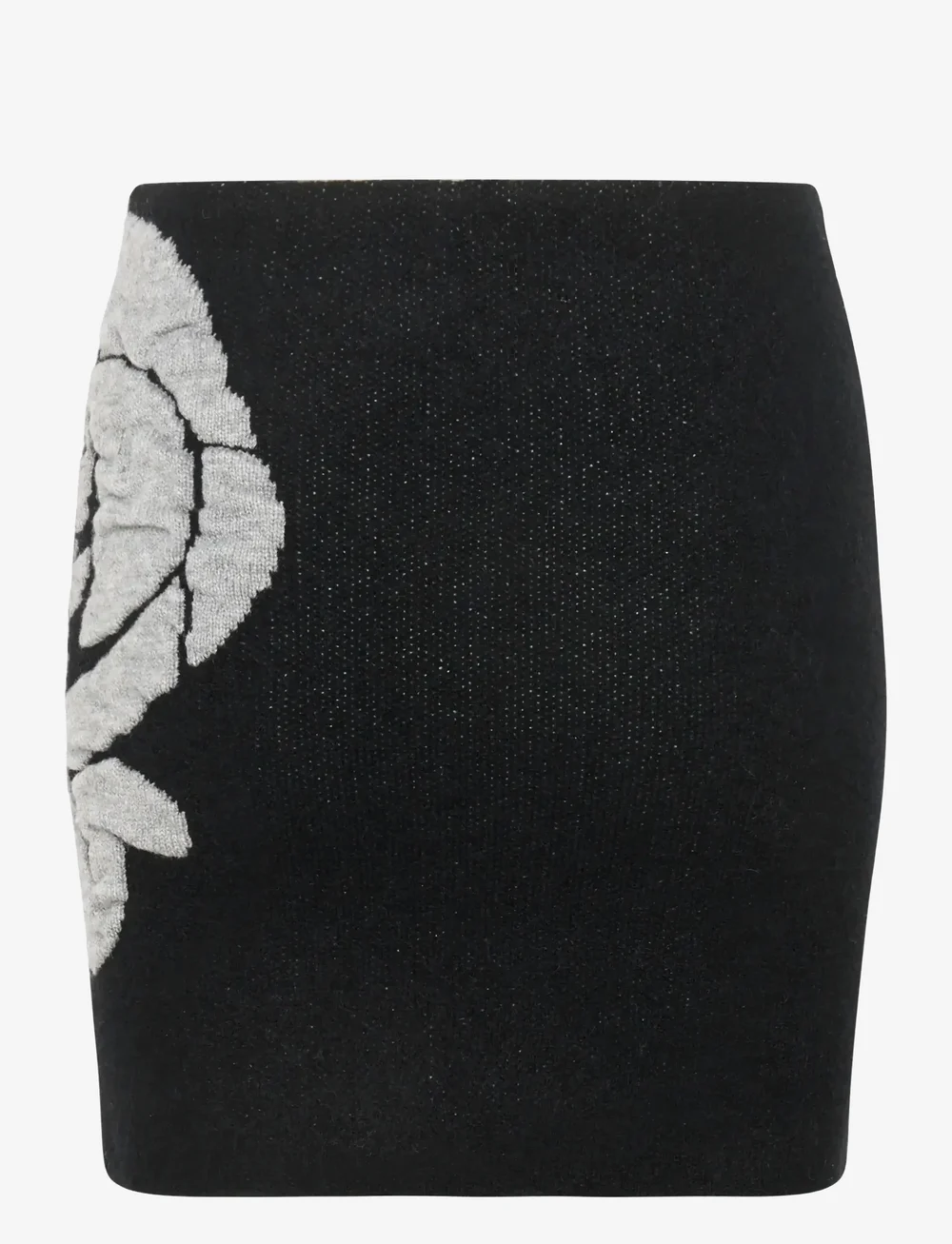 Gestuz - GZrosaly skirt - strikkede nederdele - black - 2
