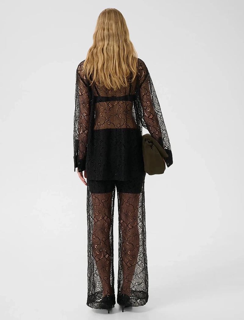 Gestuz - GZedea shirt - langærmede skjorter - black - 4