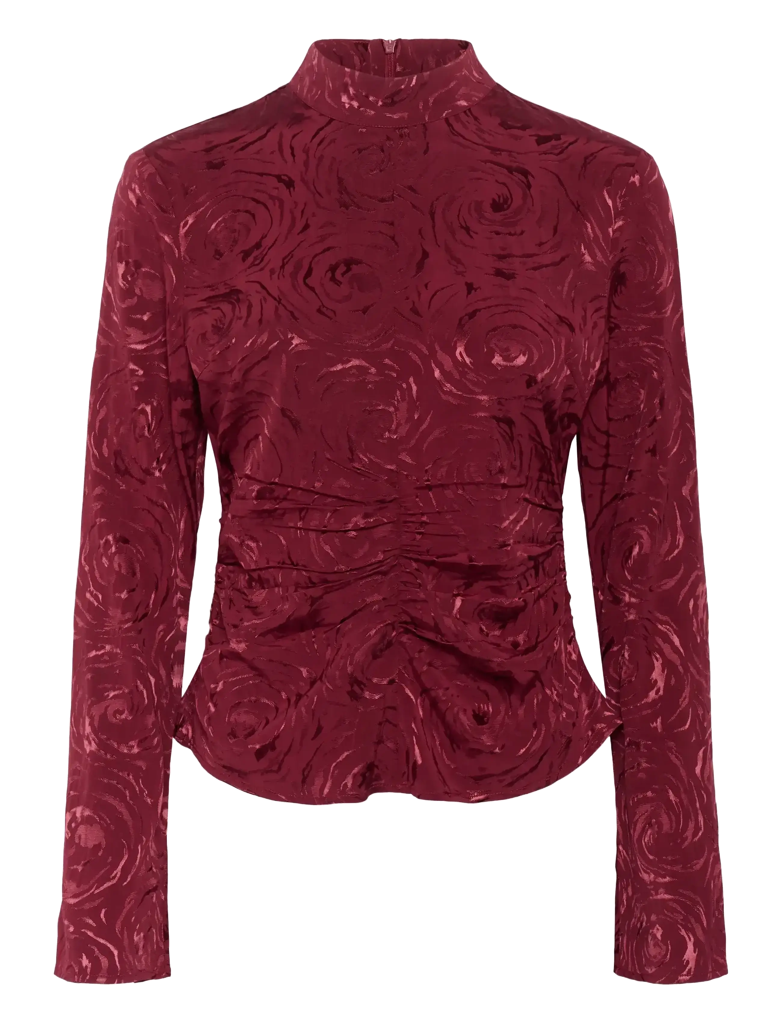 Gestuz GZrosia blouse - Blouses & Overhemden - RIPASSO / burgundy